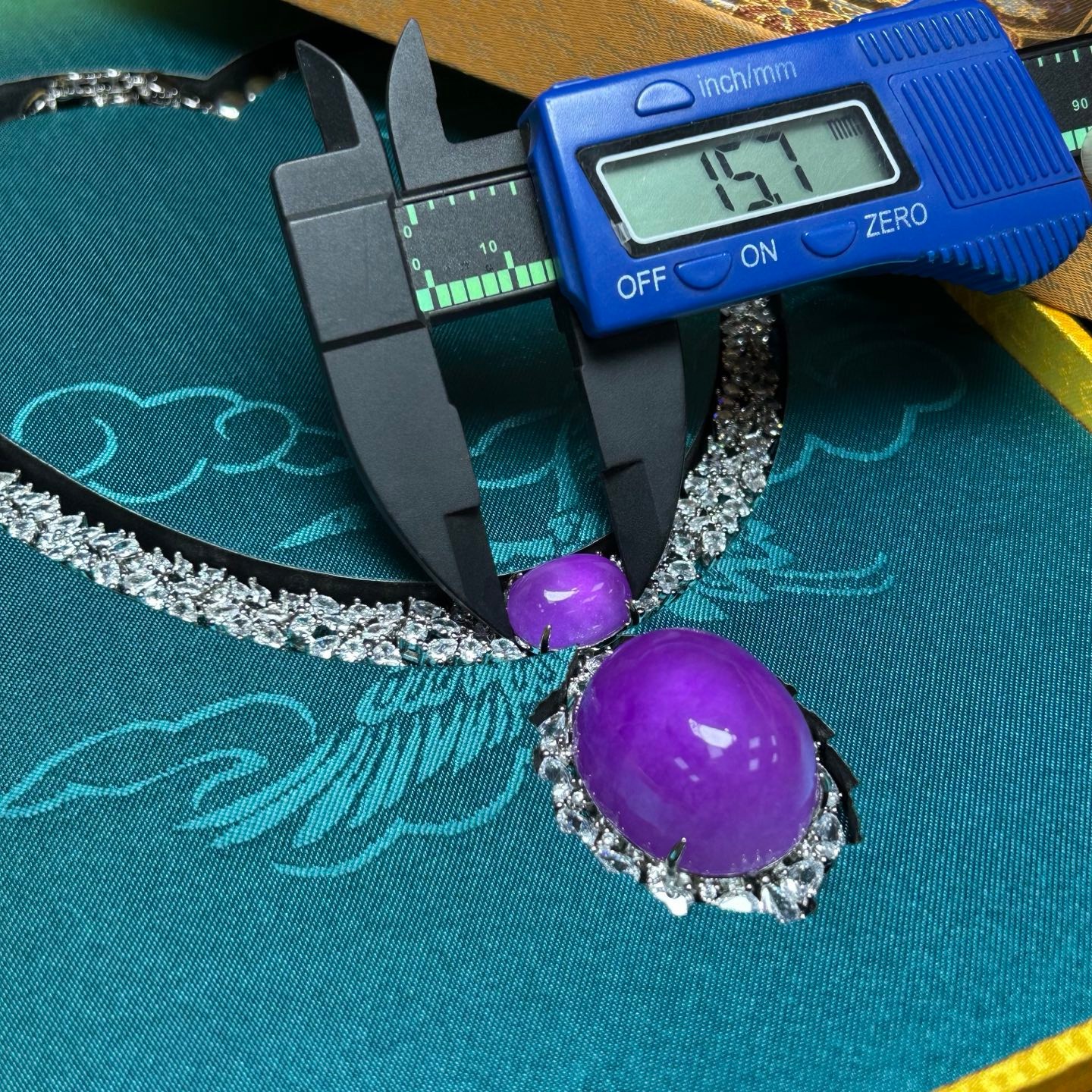 Real Natural Perfect High Ice Lavender Myanmar Jade Jadeite Pendant&Necklaces