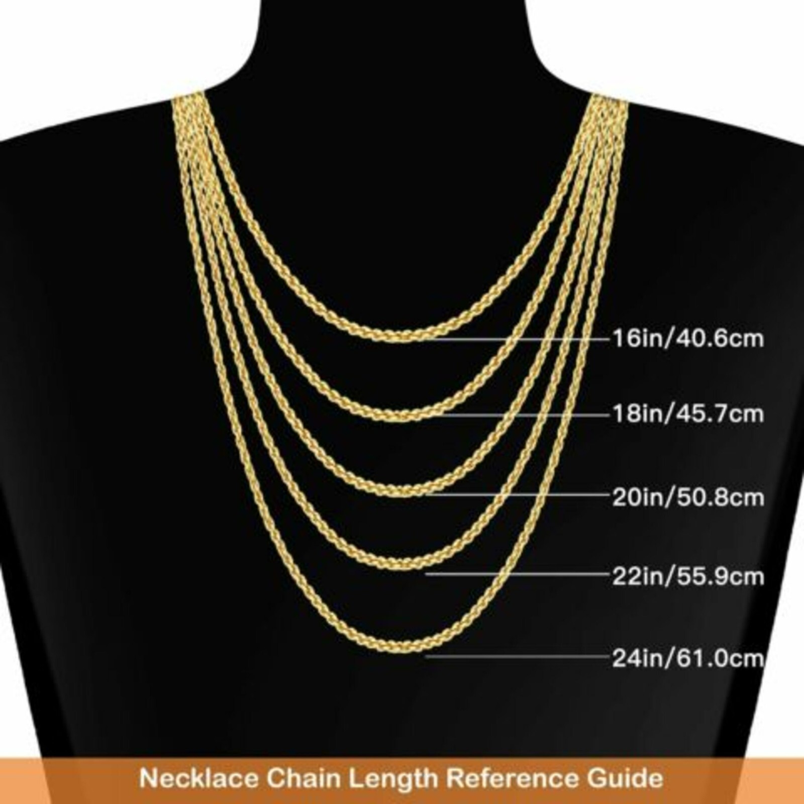 14K White Gold Solid Cuban Curb Link Chain Necklace Bracelet 2mm~6mm 7″~30″