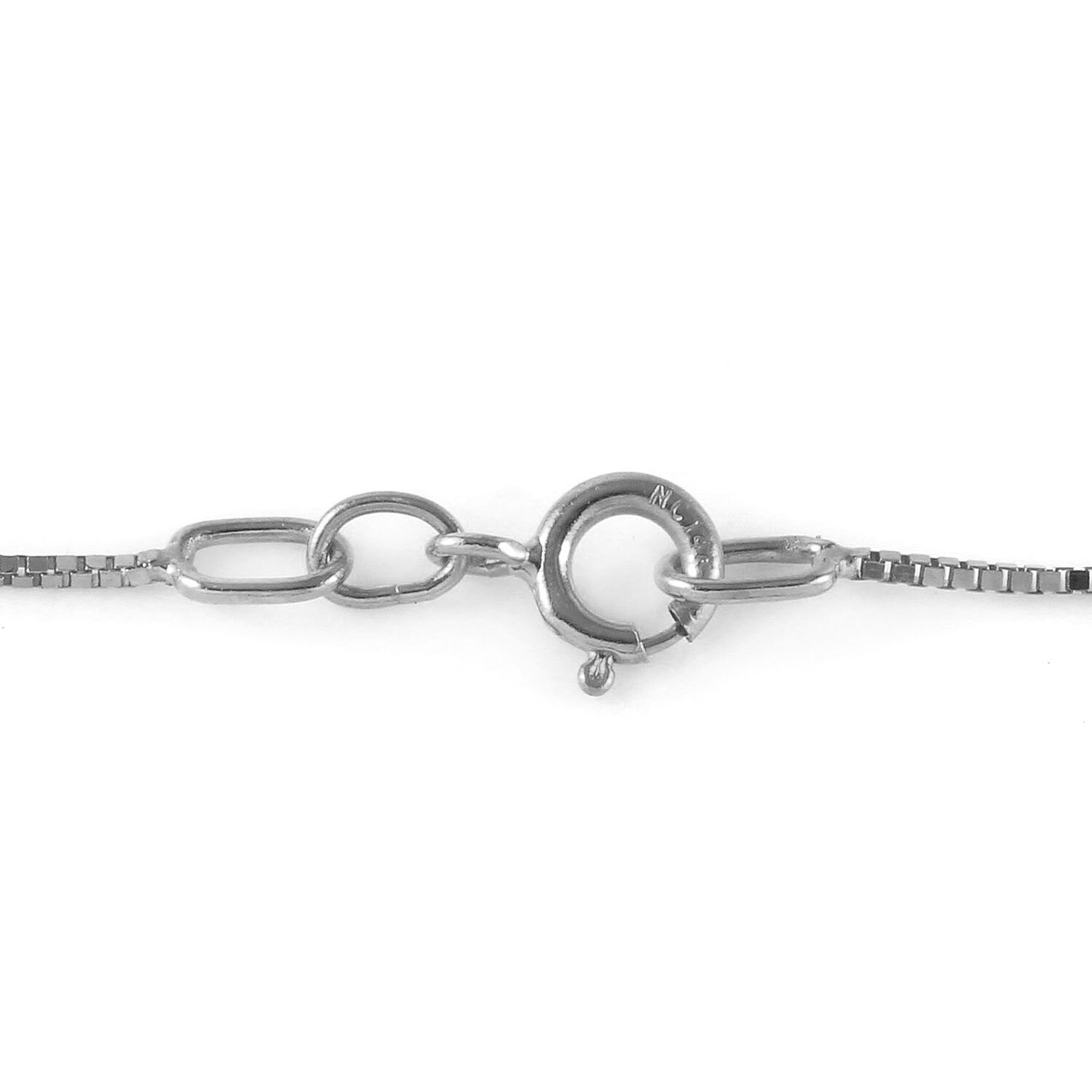 9.3 CTW 14K Solid White gold fine About To Happen Ruby Necklace 16-24″