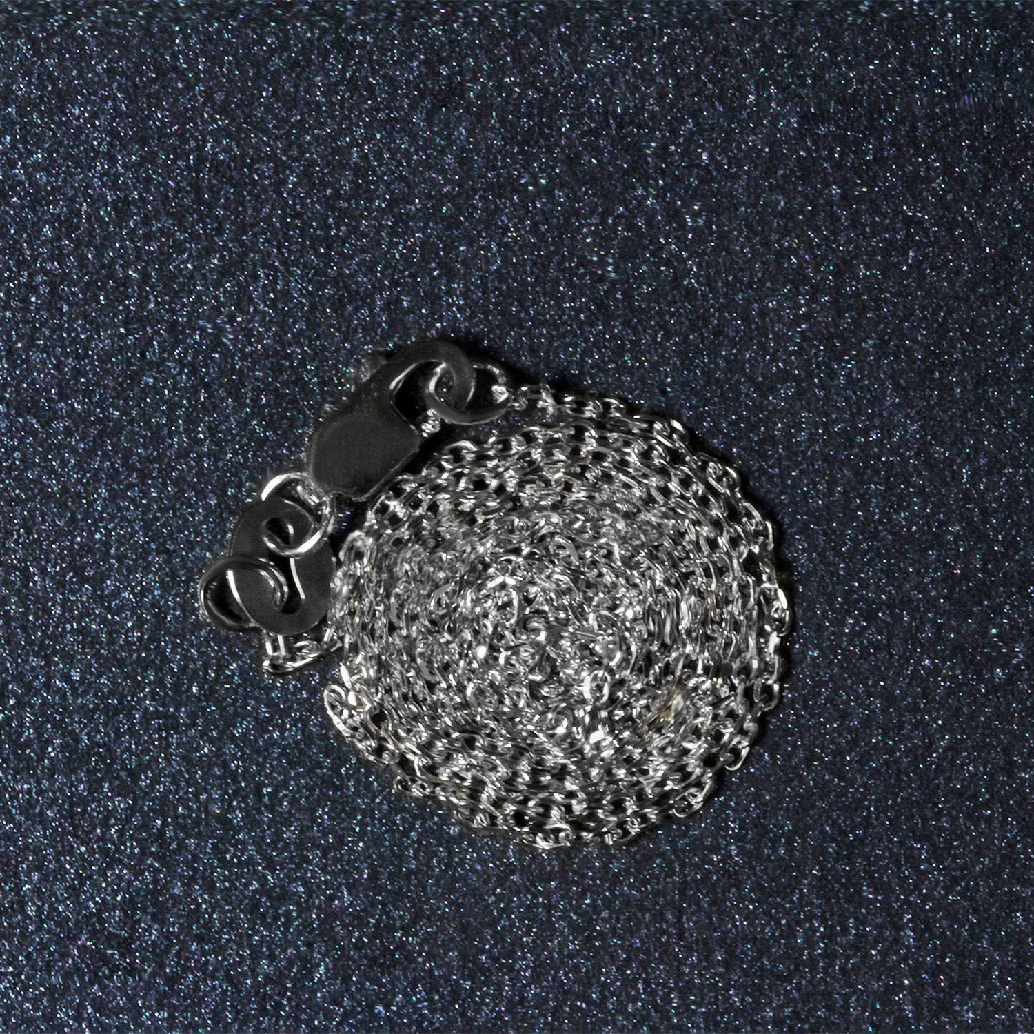 Diamond Cut Cable Link Chain, 18K White Gold, Sizes 16-18, 0.75 mm, Sparkle
