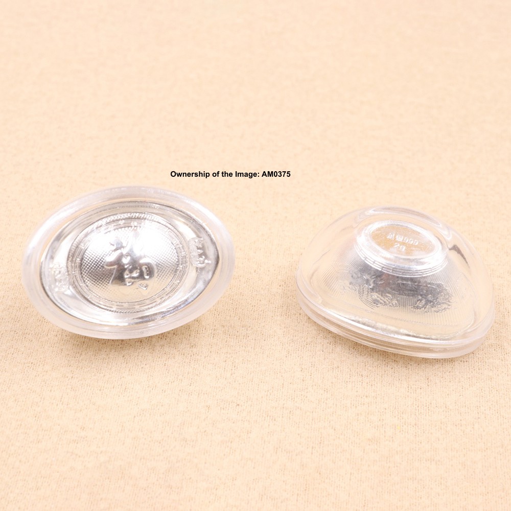 1PCS Pure 999 Fine Silver 福 Pattern Yuanbao Chinese Silver Collection 2g