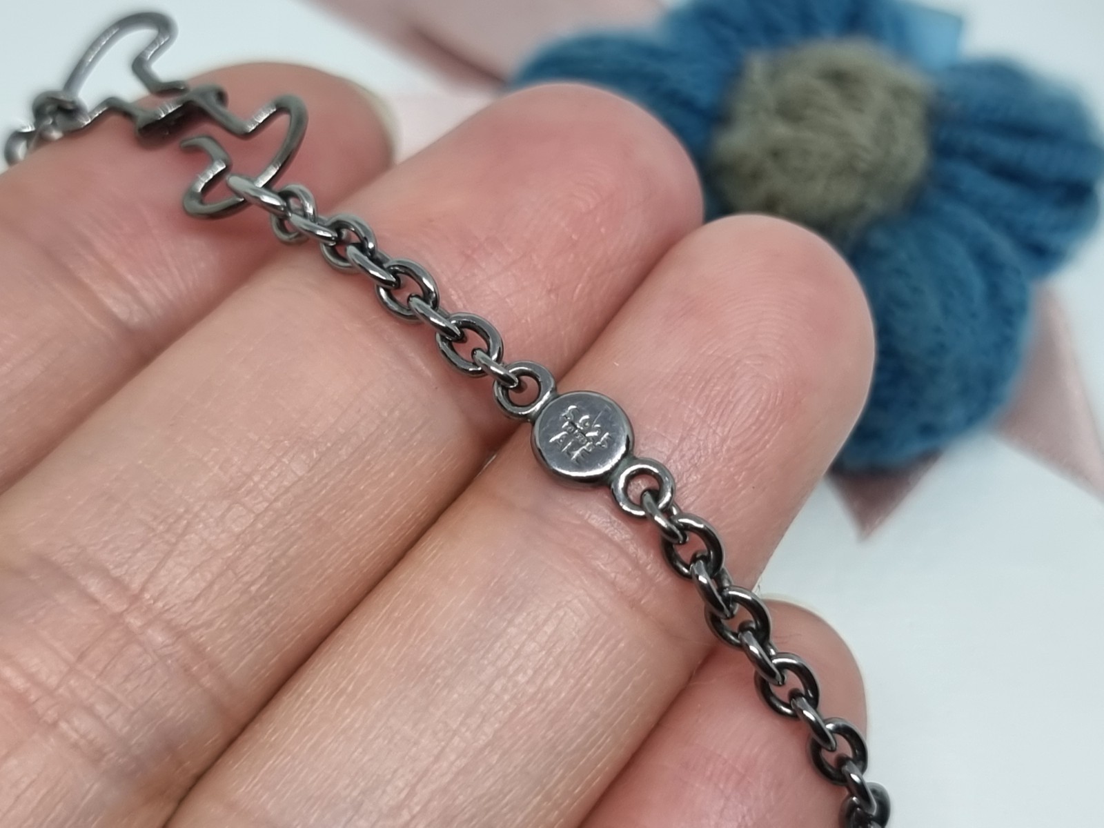 NEW Genuine Pandora Oxidised Silver Open Ends Cable Chain With S Hook 53cm BOXED