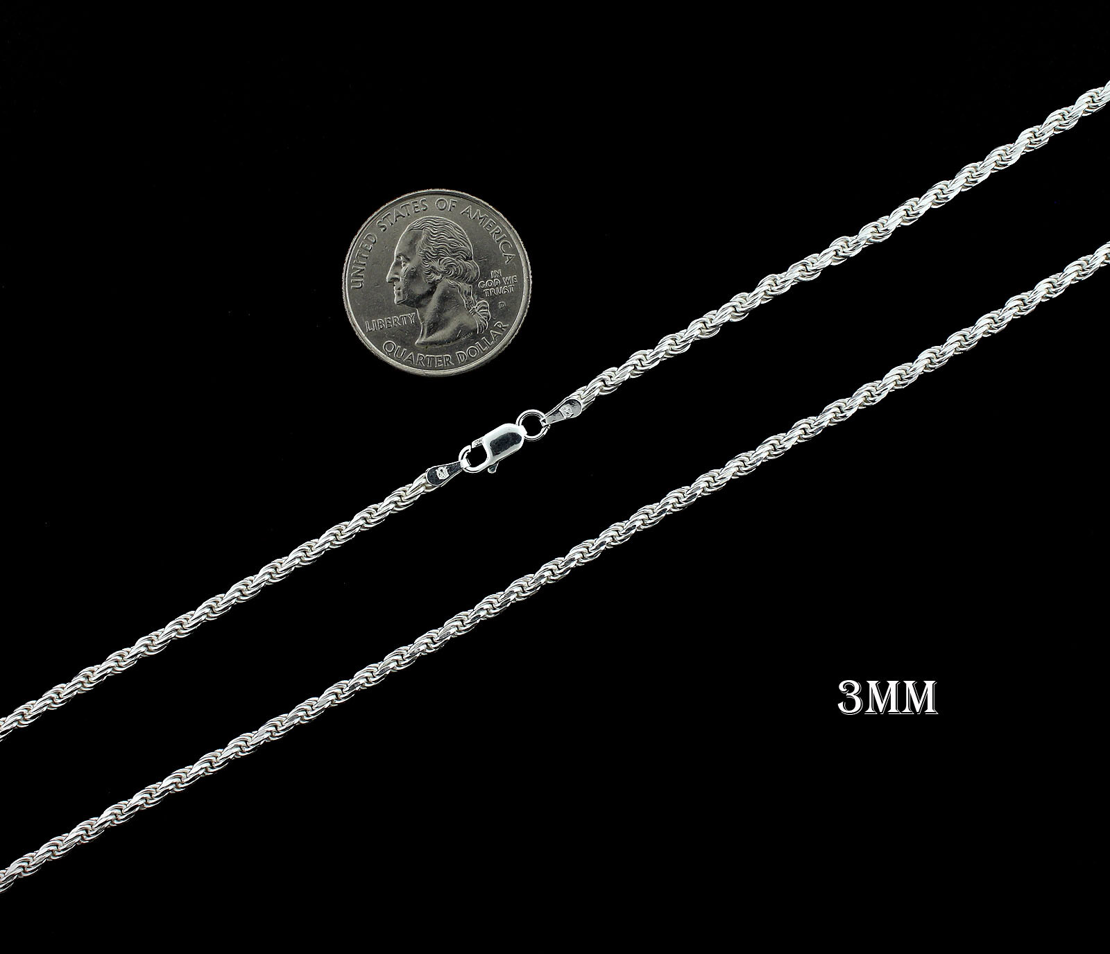 Real Solid 925 Sterling Silver Diamond Cut Chain Italian Necklace Bracelet