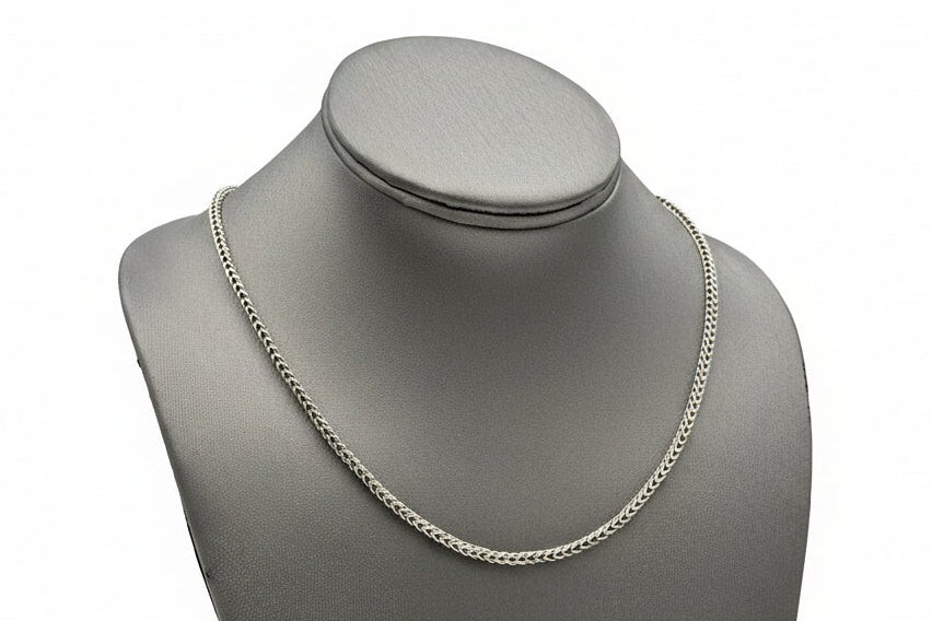 Bali Designs Toggle Clasp Foxtail Link Chain Necklace 20″