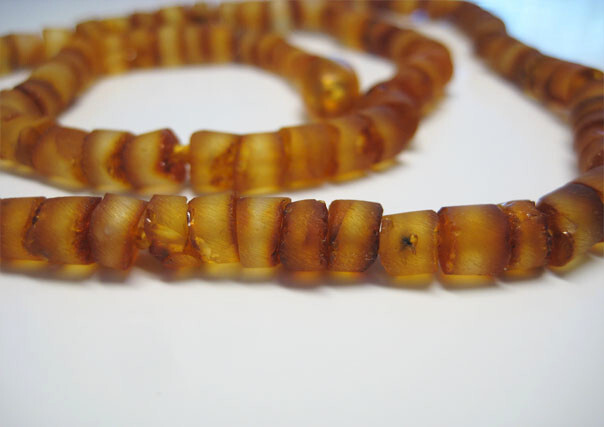 Raw Genuine Baltic Amber Necklace 16 inches 40 cm !!!