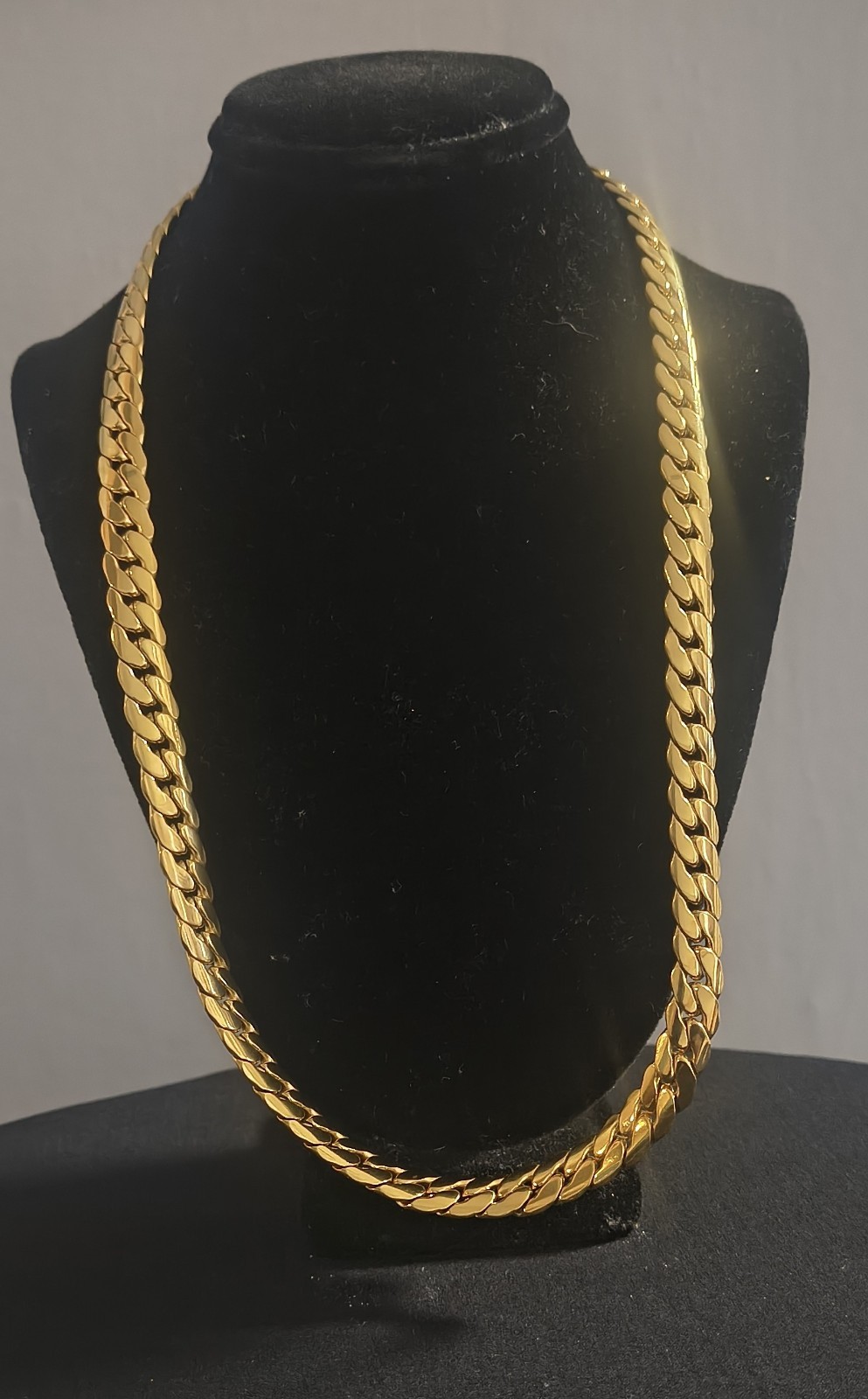 18k Gold Plated Miami Cuban 18in 8mm
