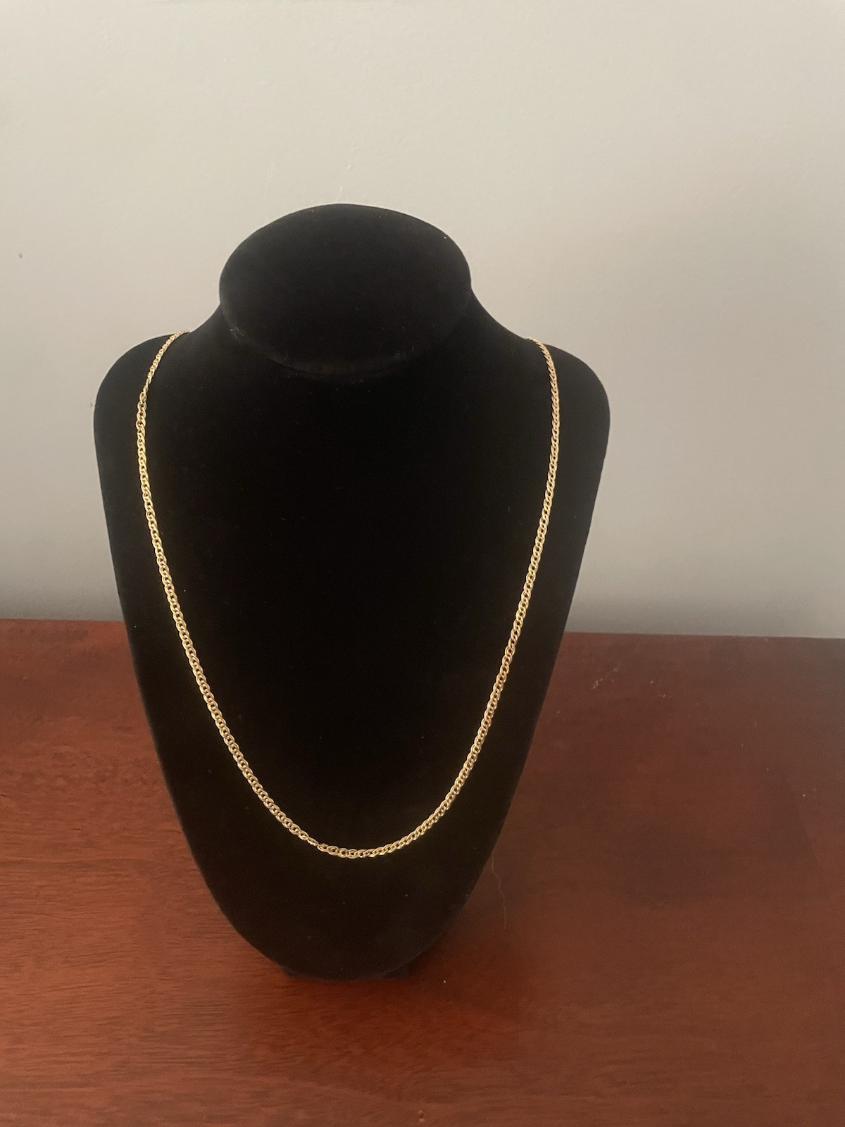 10 Karat Double Cuban Curb Link 20 2MM Chain Necklace