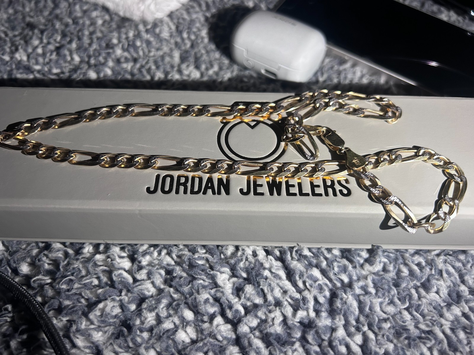 925 silver vermeil gold chain