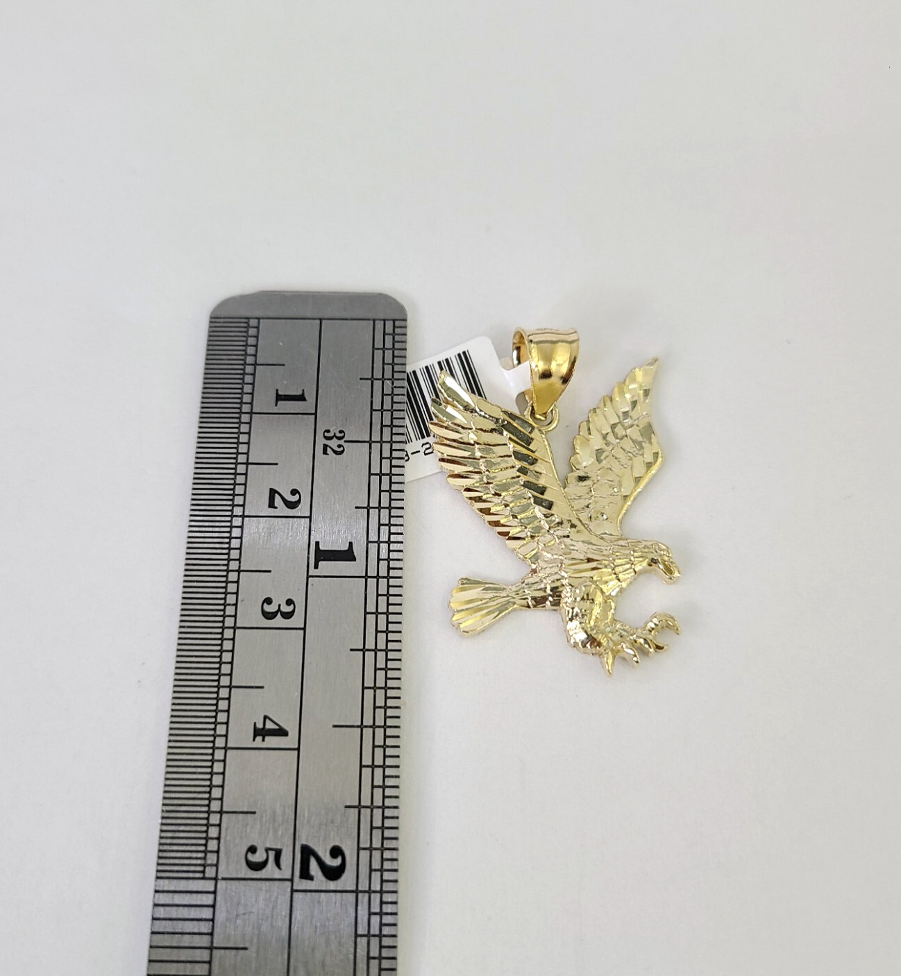 10k Flying Eagle Charm Pendant Yellow Gold REAL 10Kt Genuine