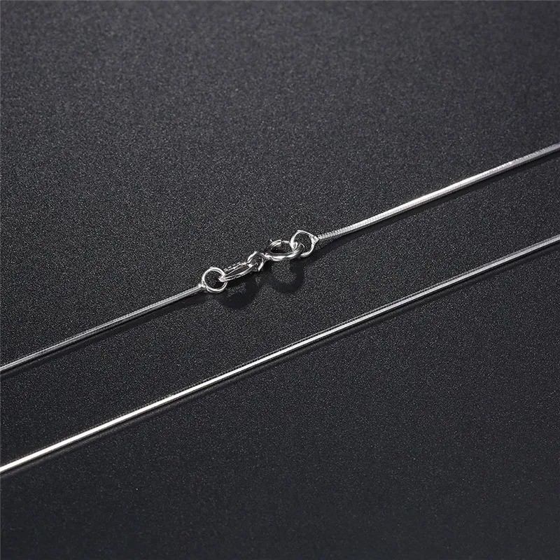 Men&Women’s 925 Sterling Silver Tarnish-Free Italian Chain Necklace 40CM-16IN*