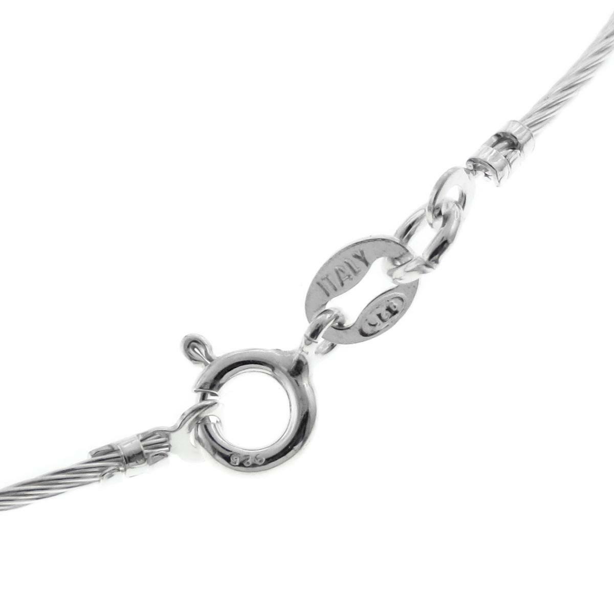 1.1MM 925 STERLING SILVER FLEXIBLE CABLE WIRE COLLAR NECKLACE choker