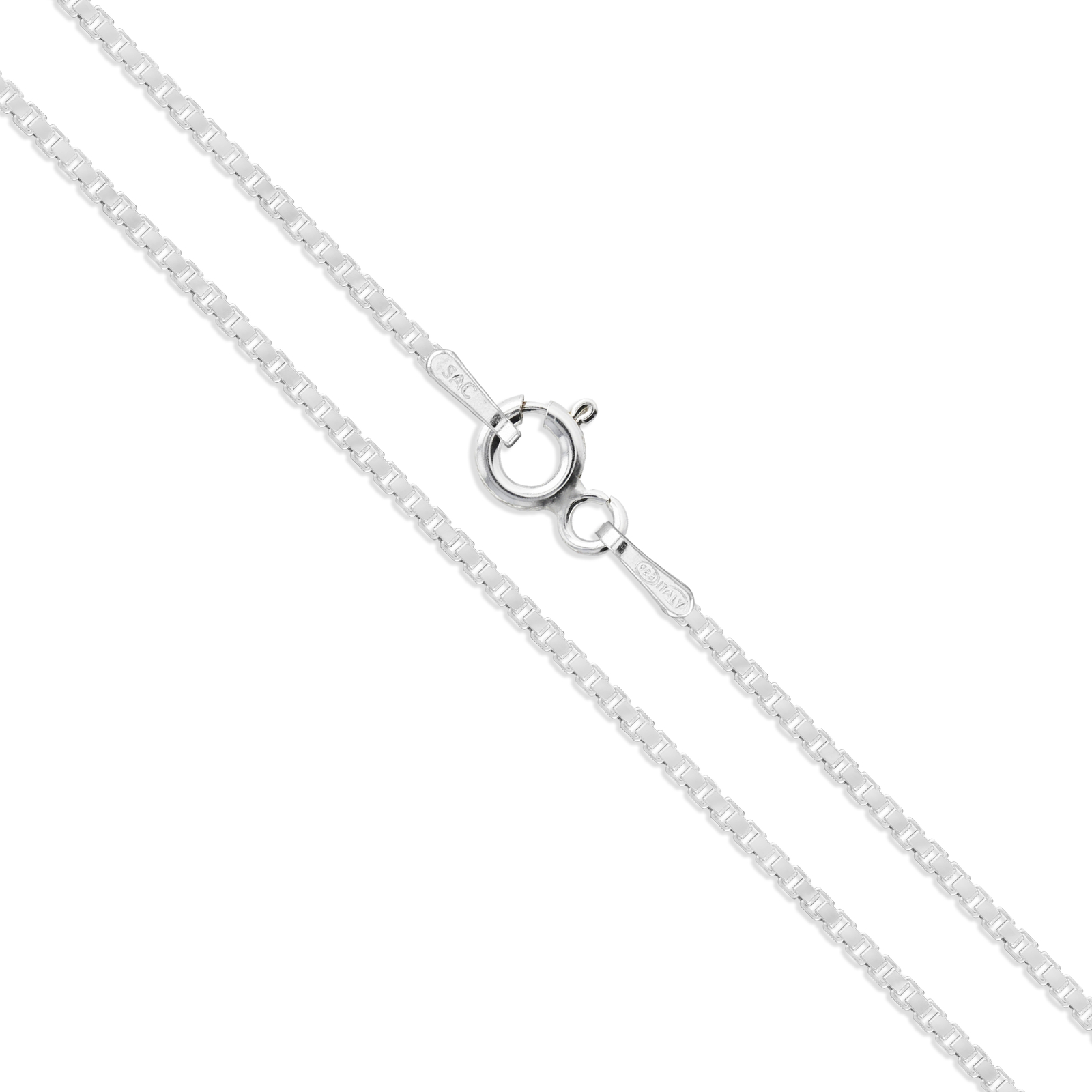 Sterling Silver Chain Serpentine Rope Necklace Pure 925 Italy New USA Wholesale