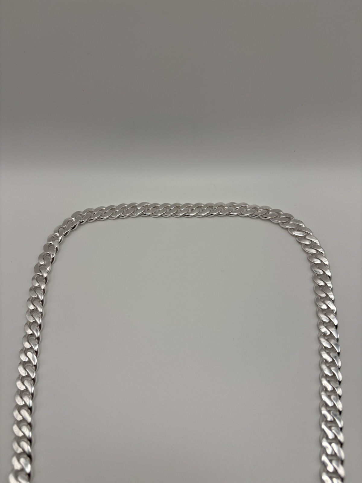 28 INCH 10MM .999 SOLID FINE SILVER CUBAN INFINITY LINK CHAIN NECKLACE 137.6G