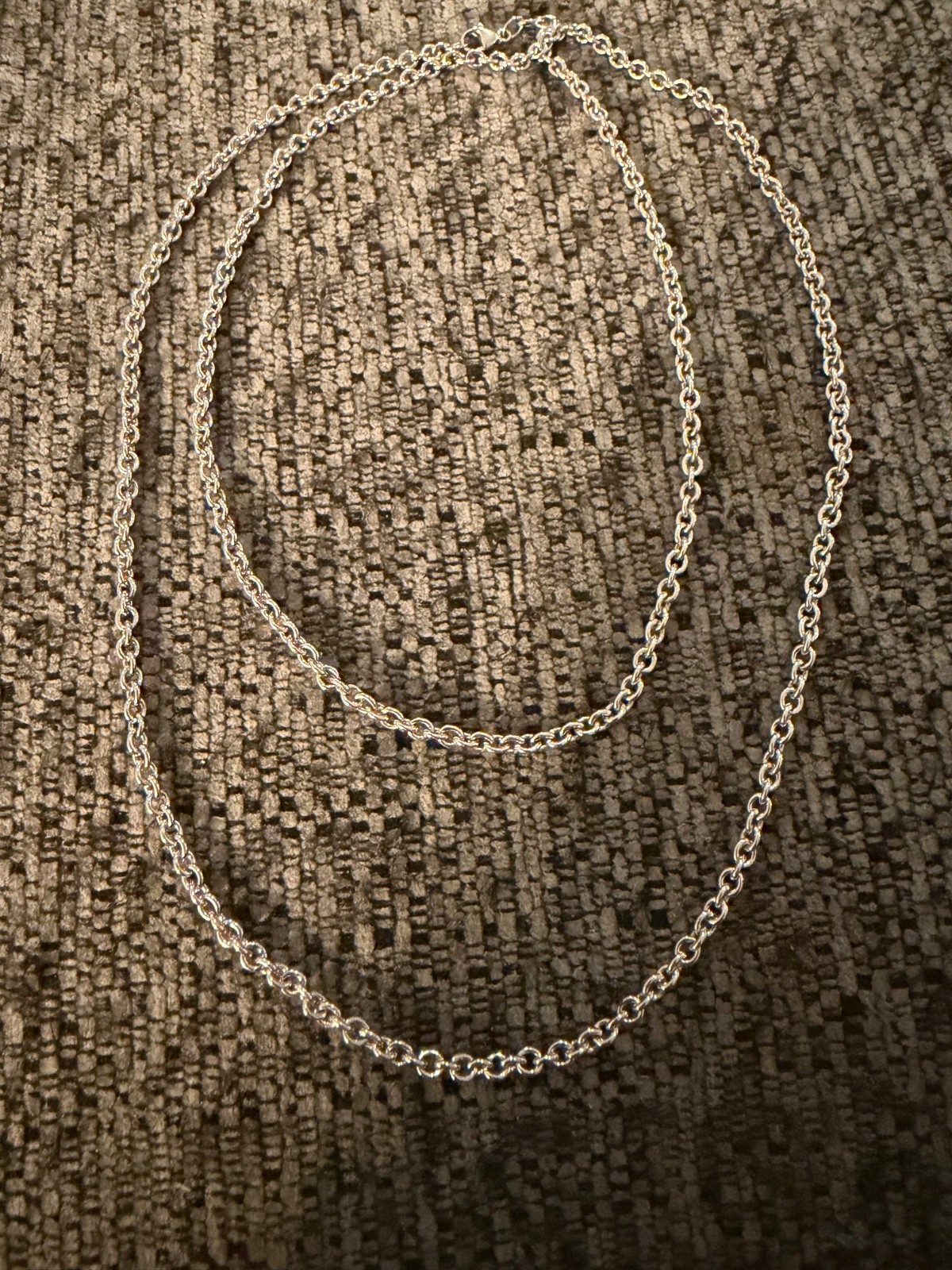 James Avery 30” Heavy Cable Chain Necklace Sterling Silver Link