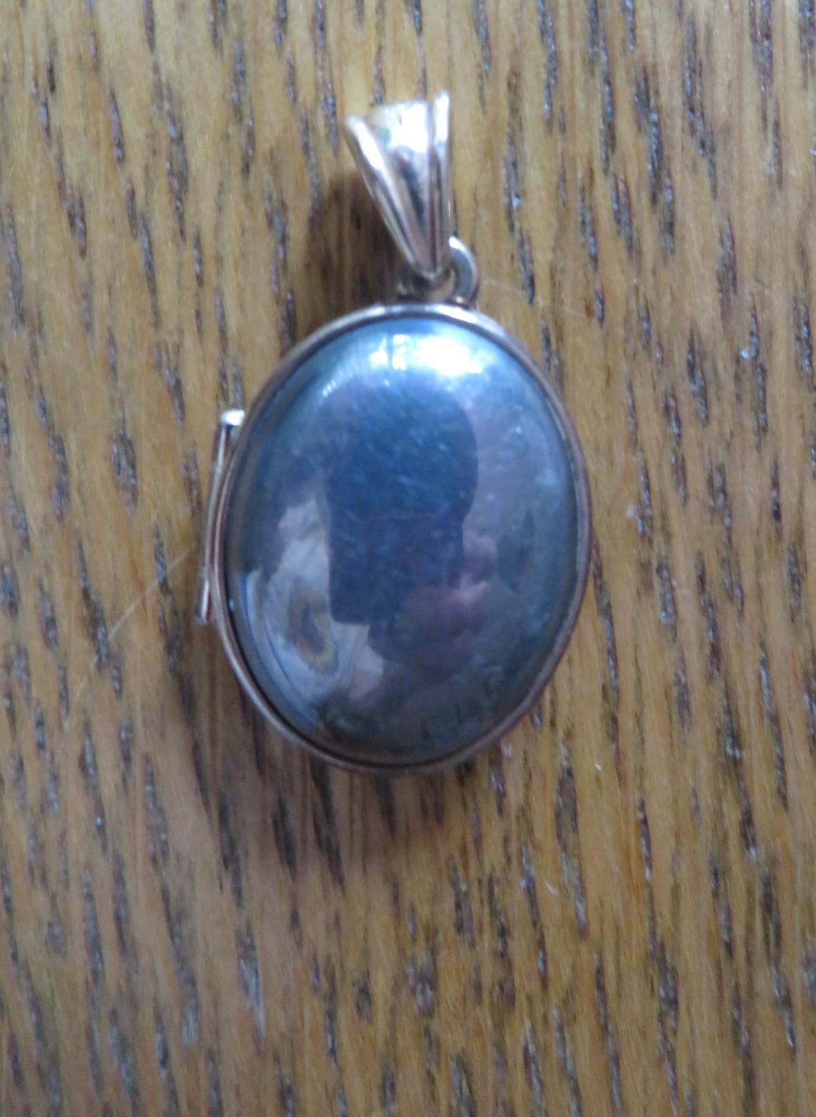 James Avery Locket Sterling Silver And Gold 3/4 Inch Long
