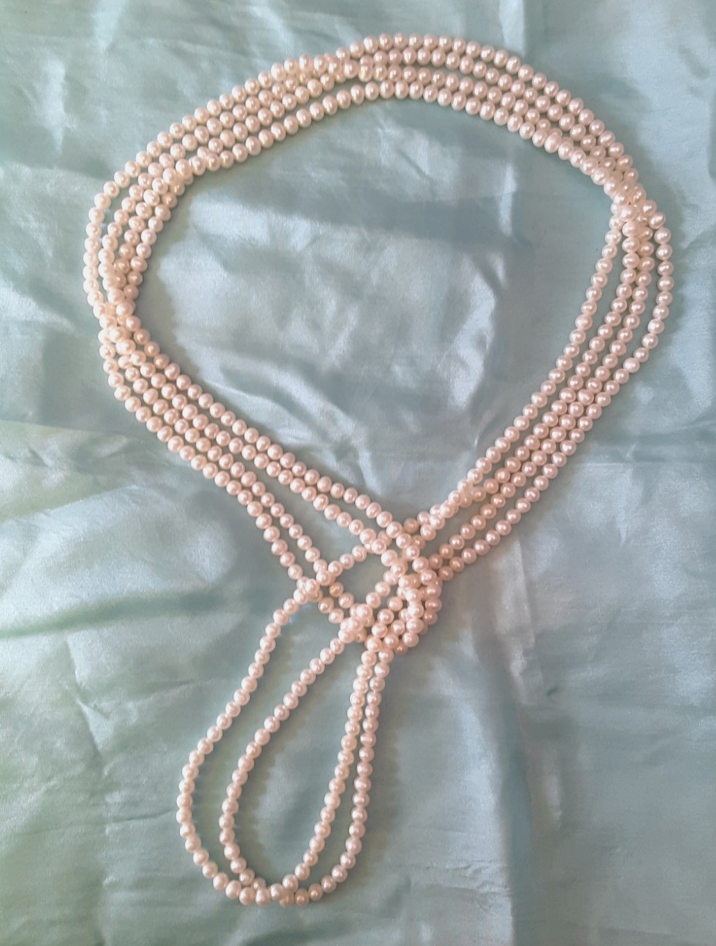 Opera Endless Strand 100″ Cultured Pearl Necklace, 5-6mm, Never Worn