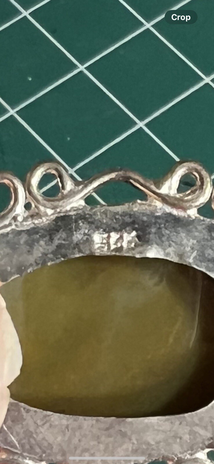 Agate Necklace 925? sterling 9 Inches Long Multiple Stones.