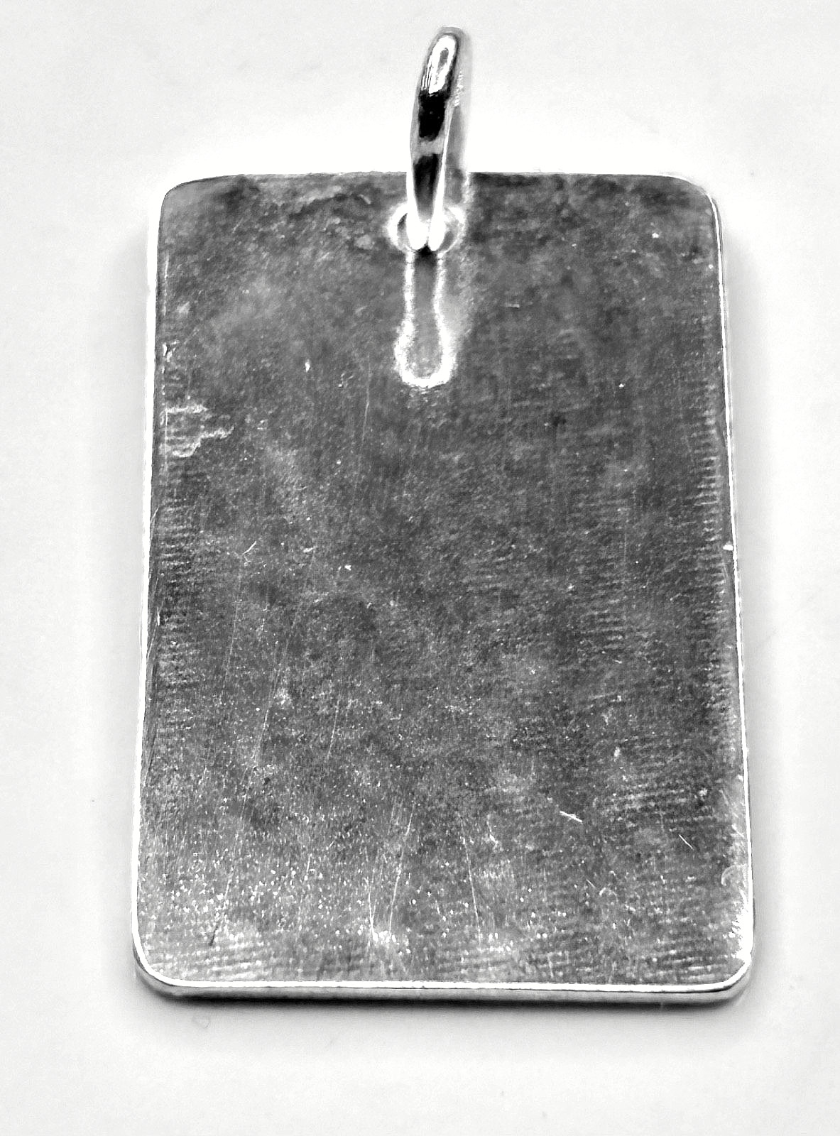 Hand Made 999. Fine pure Silver hiding cat Pendant