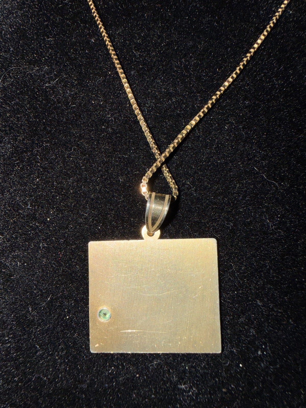Birthday birthstone 925 necklace calendar month of August pendant green stone