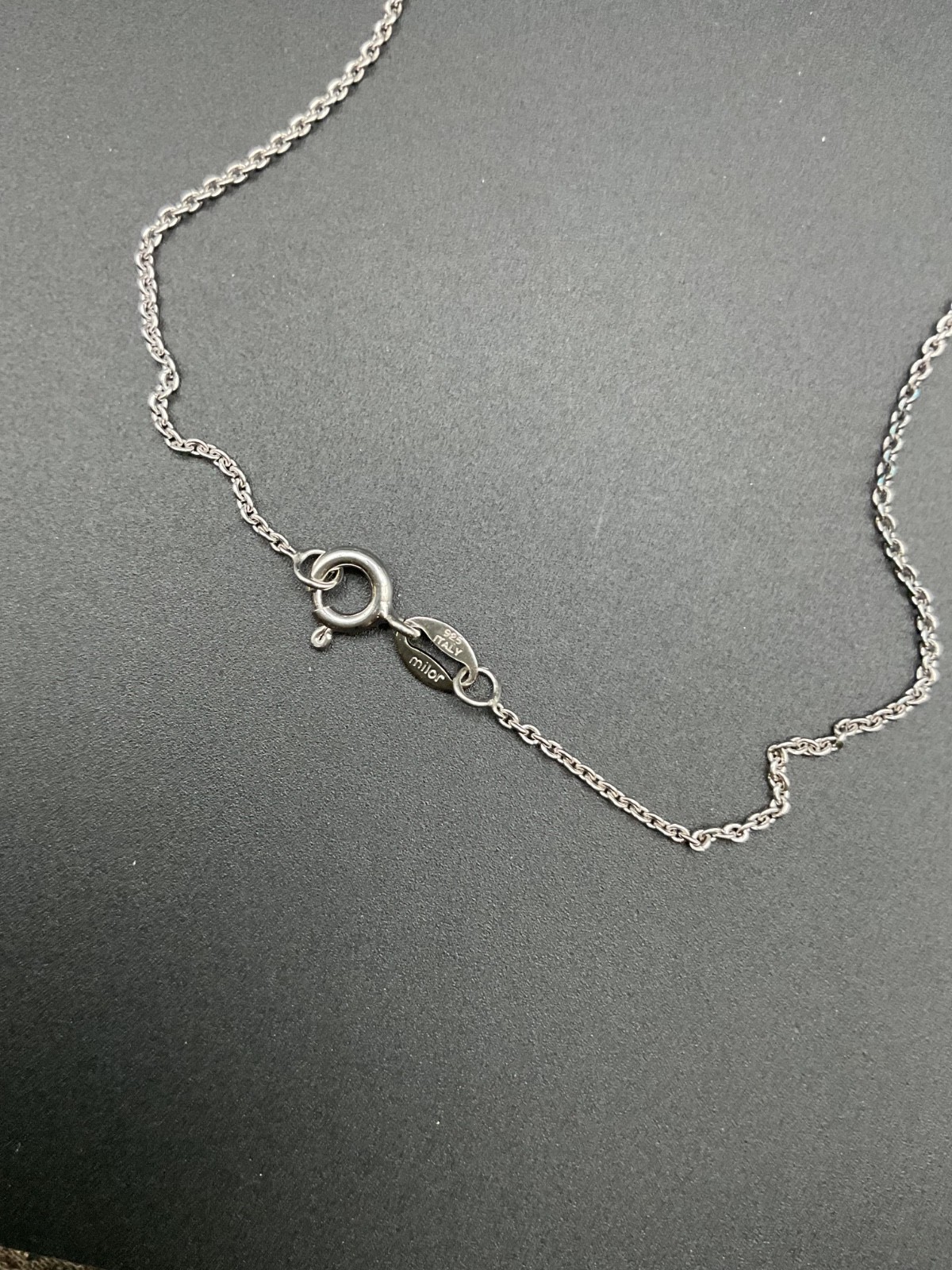 Victoria Wieck Beverly Hills 925 sterling silver CZ Cross 17″ necklace
