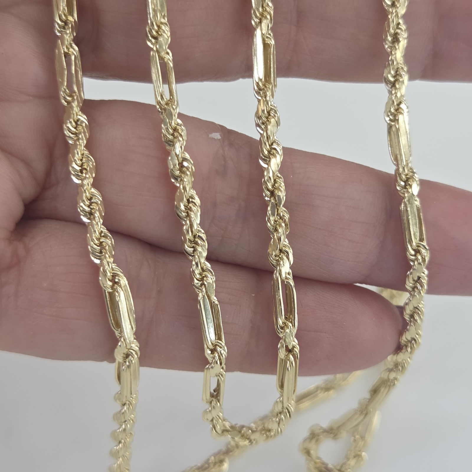 10k gold milano chain 3mm