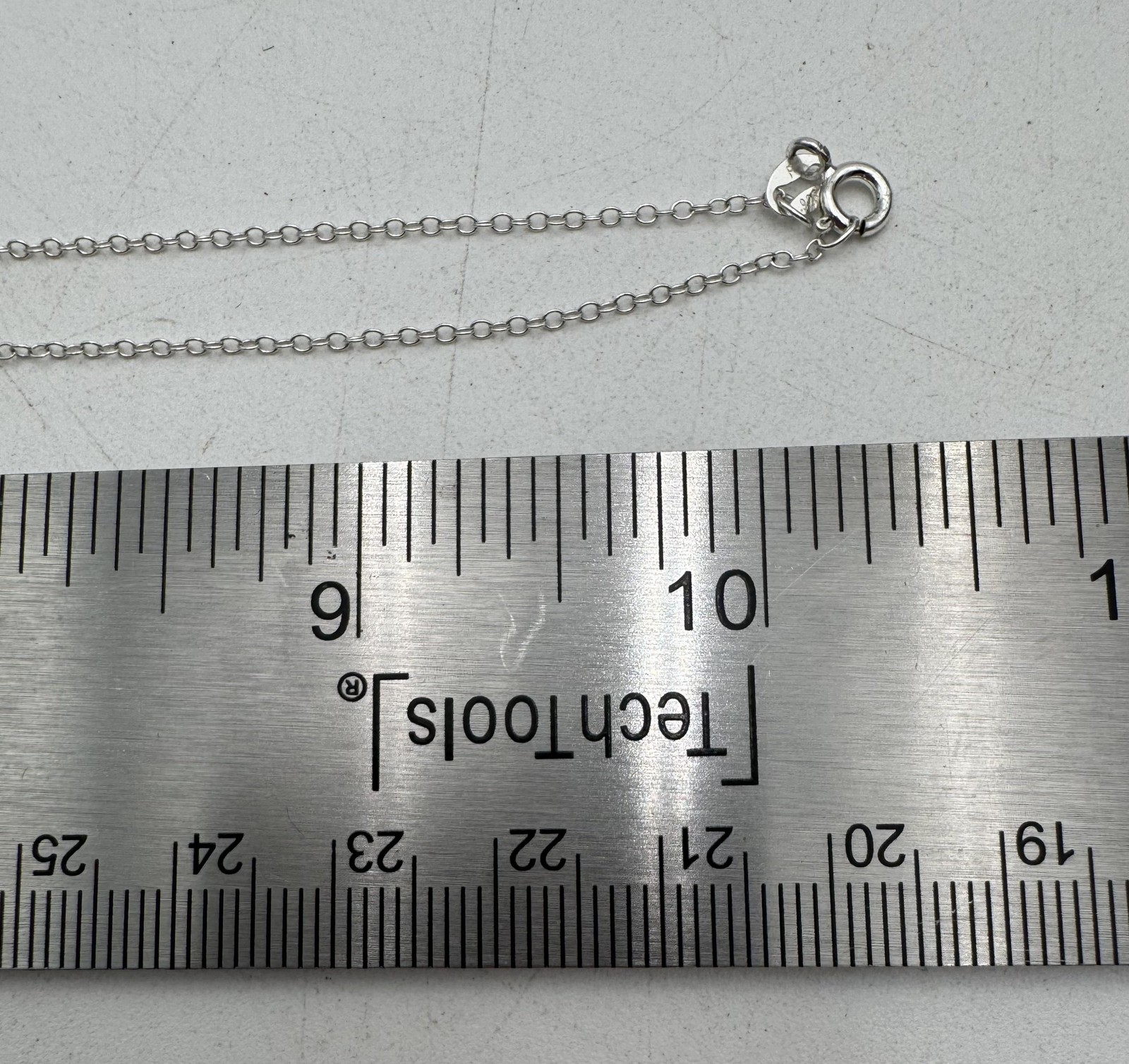 FAB Sterling Silver 925 Pearl Cross Pendant Necklace 21in Womens Religious