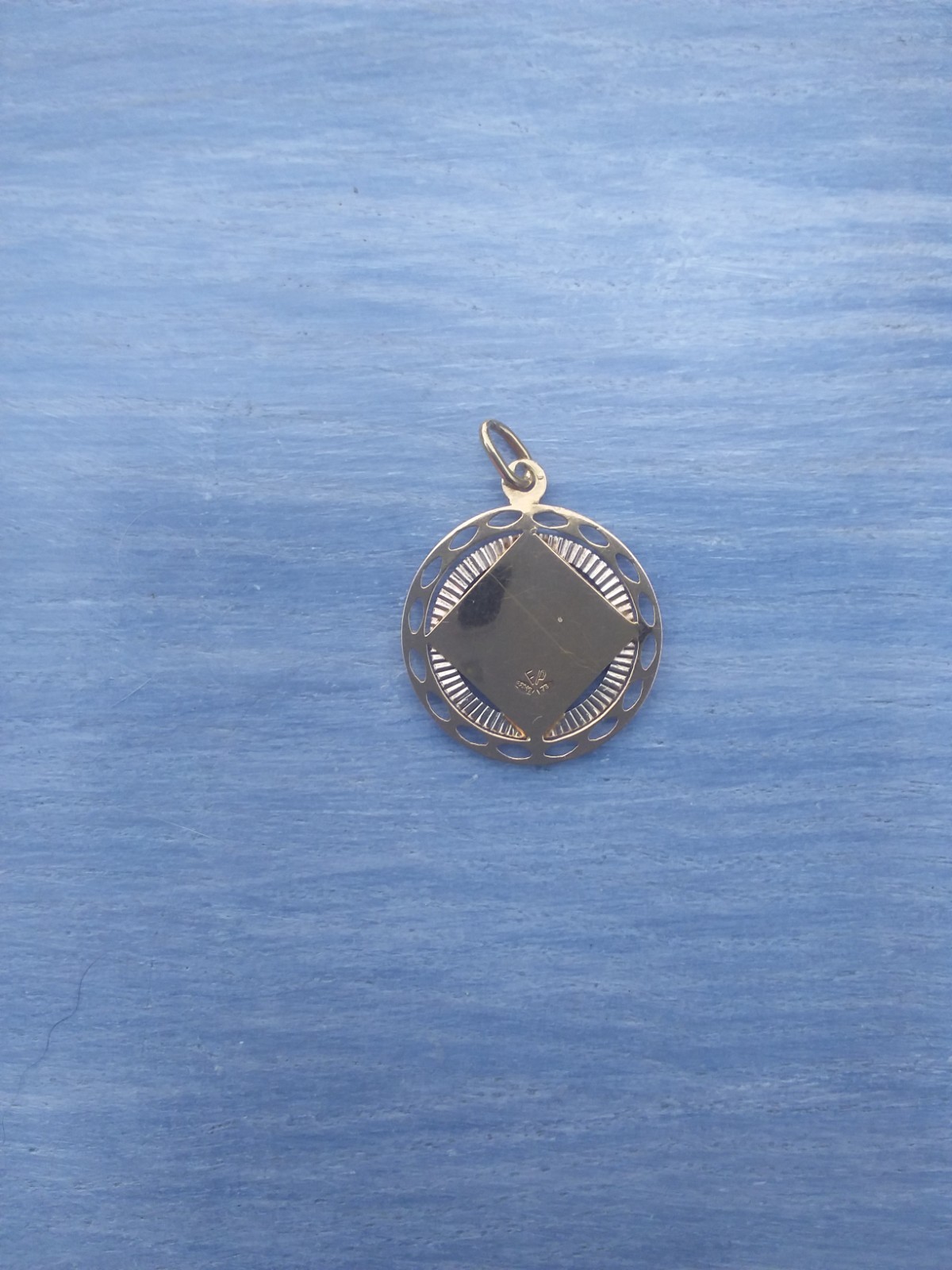 Solid Gold 18ct Nefertiti Pendant 4.1gm