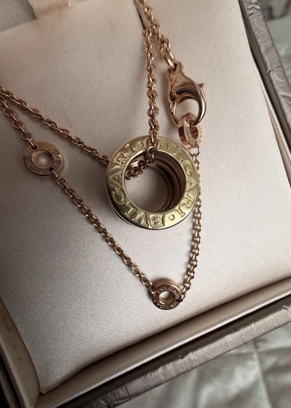 Bvlgari B.zero Tricolor Perfect Mistake Adjustable Necklace