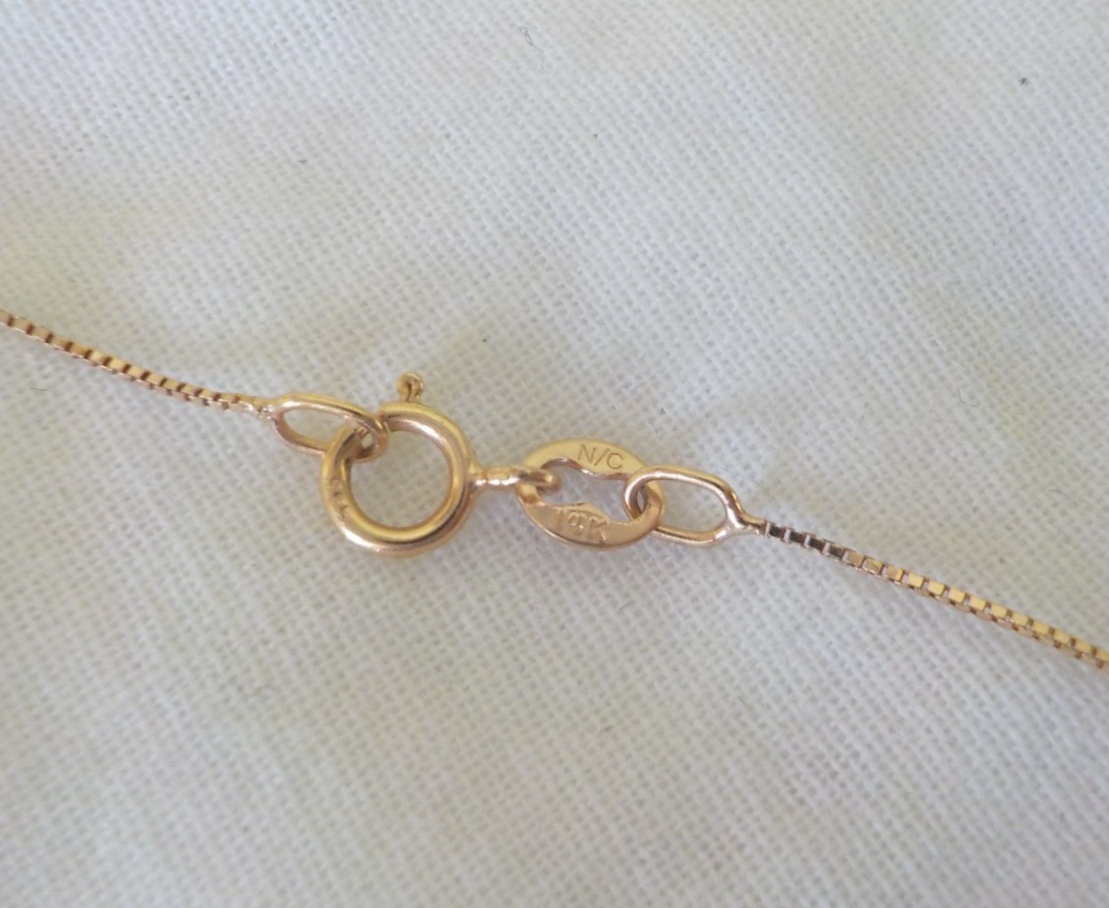 14K Rose Gold Spiral Halo Smoky Quartz Diamond Necklace – 4.20 gms, 18.5 in