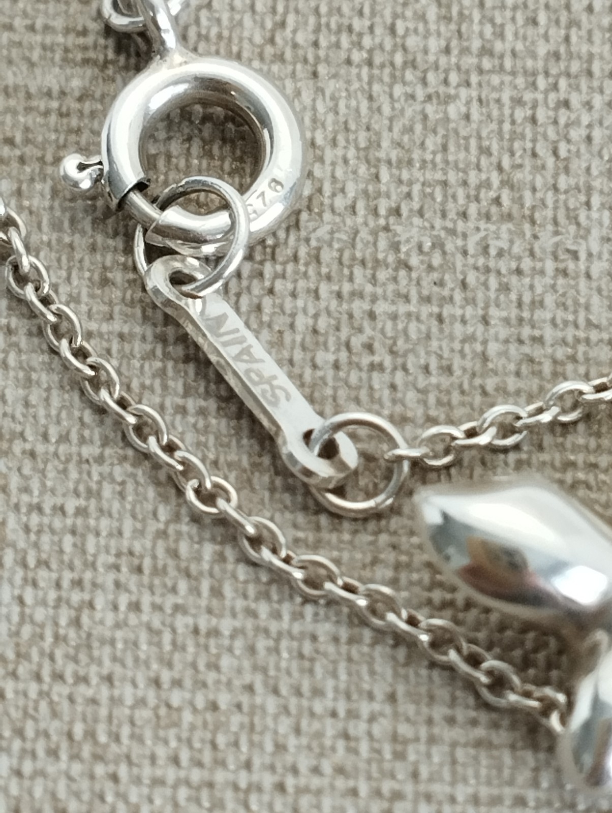 VTG Tiffany & Co. Elsa Peretti Bird Cross Pendant Sterling Silver 925