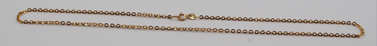 Italian 9ct Yellow Gold Oval Link Chain 2.95 Grams, 42.5cm Length FREE POST (AU)