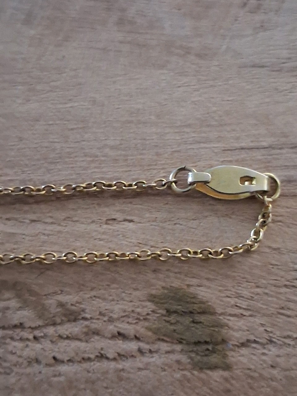 Art Deco 14k & 10k Yellow Gold Citrine Lariat Pendant Necklace 16″