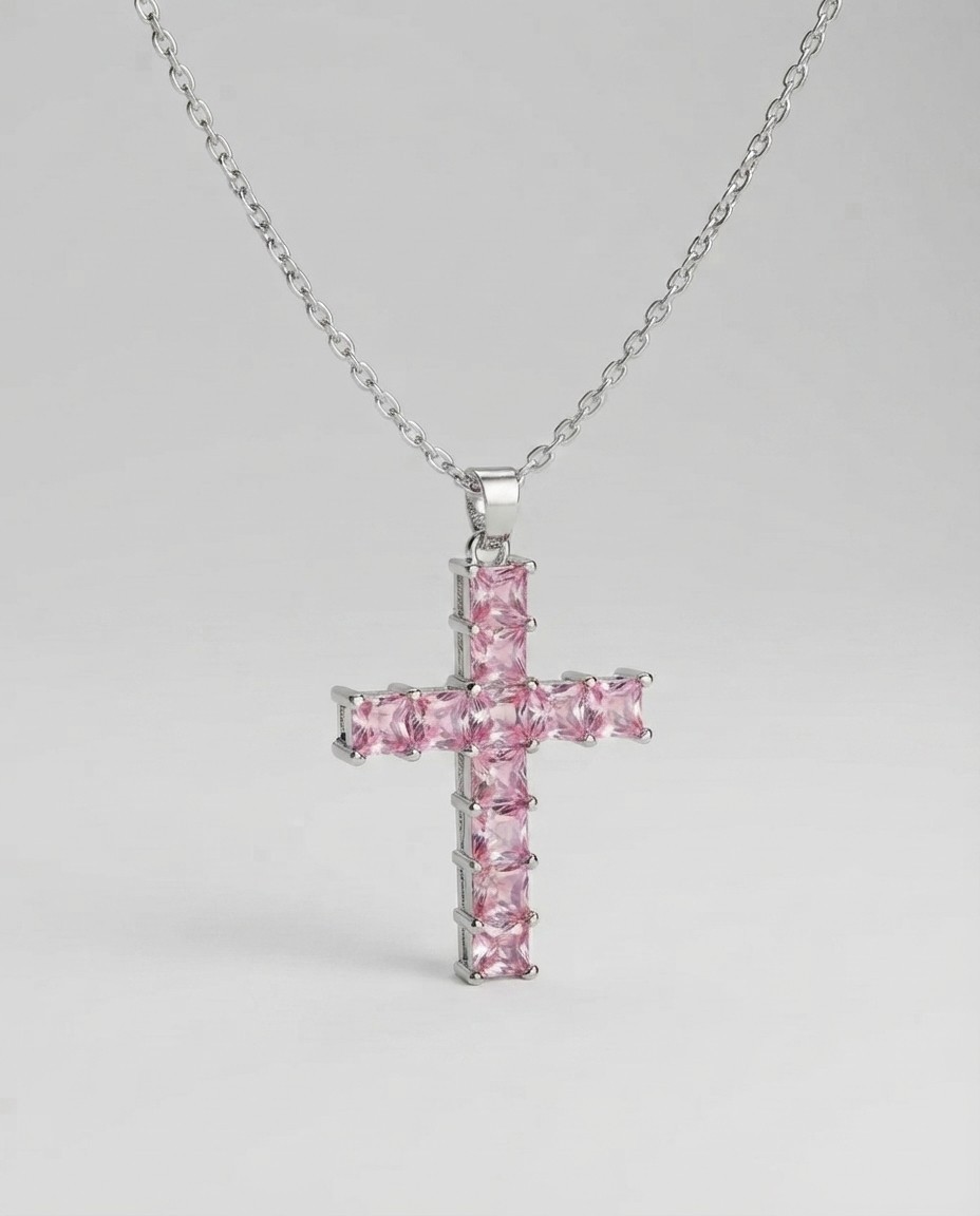 Women’s Tennis Necklace 30Ct Heart Cut Simulated Diamond 14K White Gold Plated
