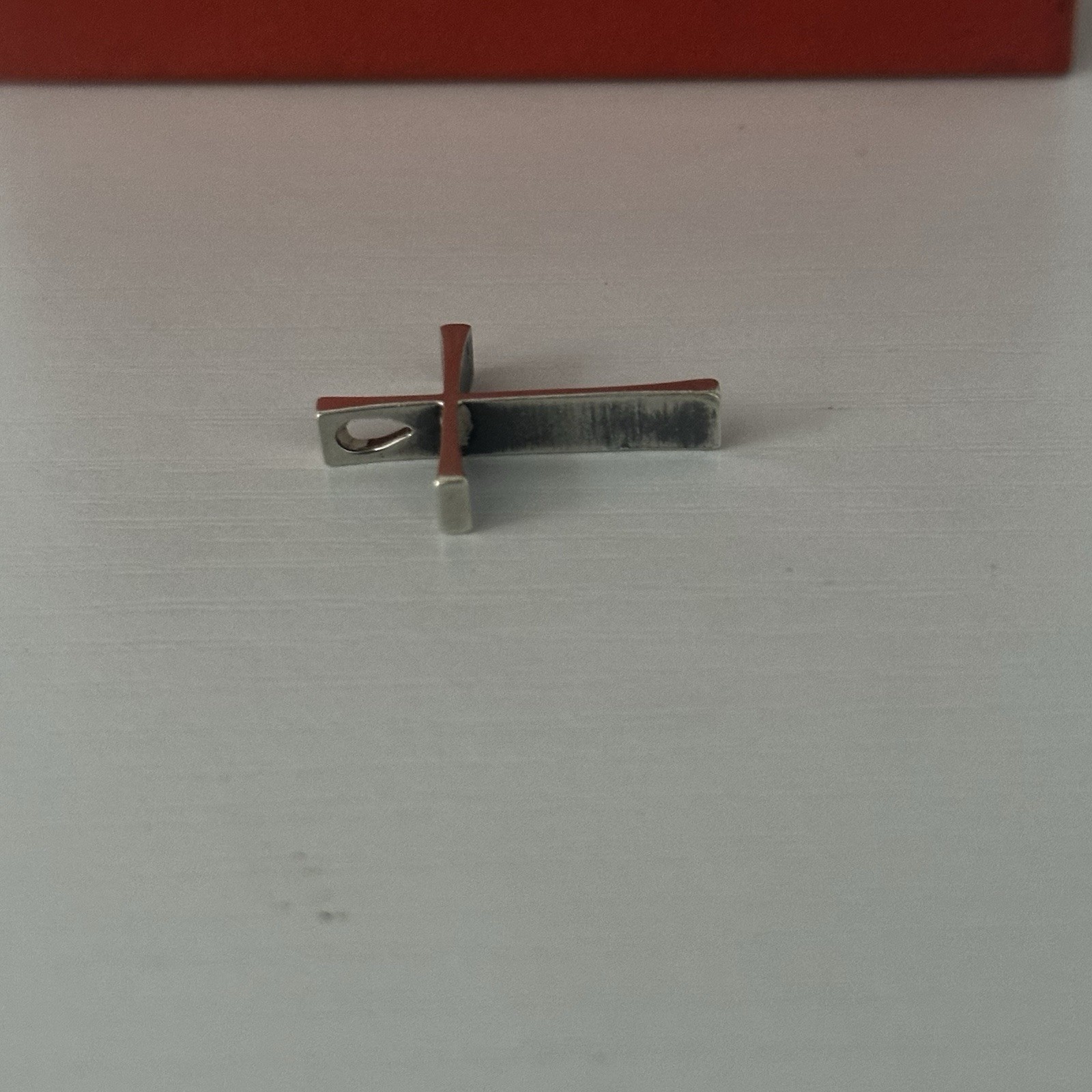 Retired Rare James Avery Thick Cross Pendant with Inner Bail