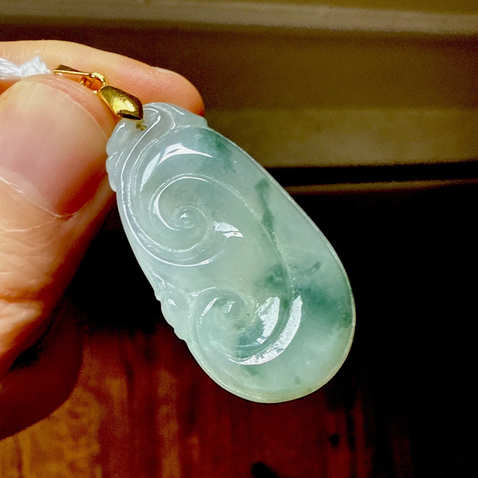 純天然翡翠A貨 untreated Myanmar Burma Grade A Jadeite 老坑冰果凍體飄花如意種極老 有種有色 Certified