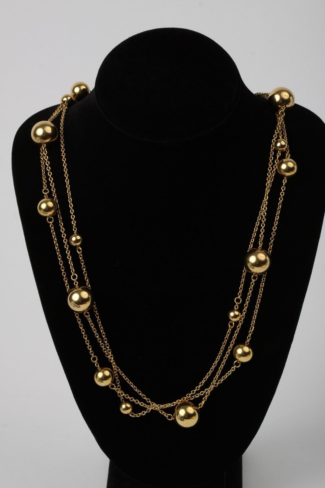 18k Roberto Coin Pallini Ball By The Yard Necklace 45gr