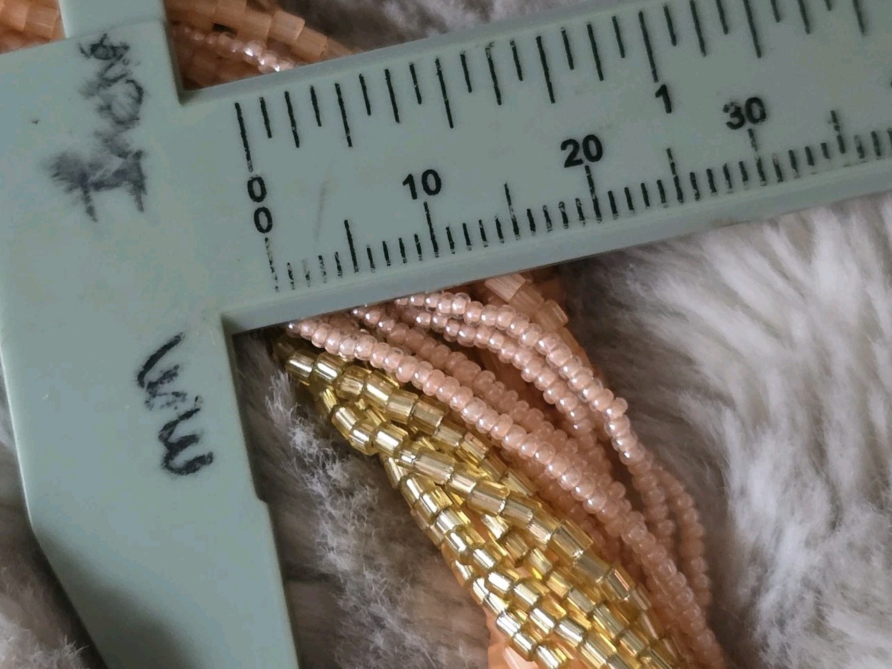 $200 Ross Simons 18k/Sterling Silver Murano Coral Gold multi strand Necklace