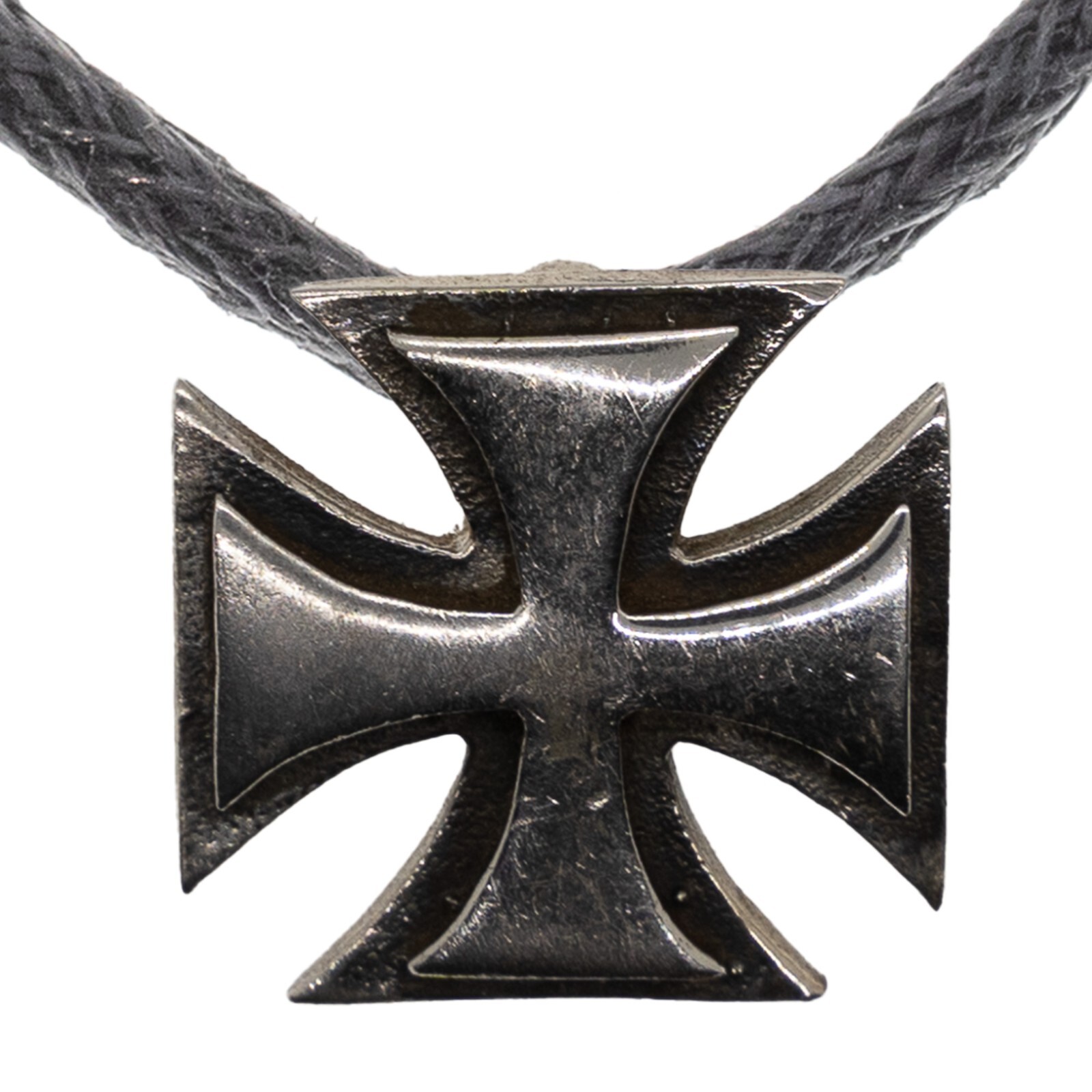 Iron Cross Pendant 925 Sterling Silver Maltese German Bundeswehr, Knight
