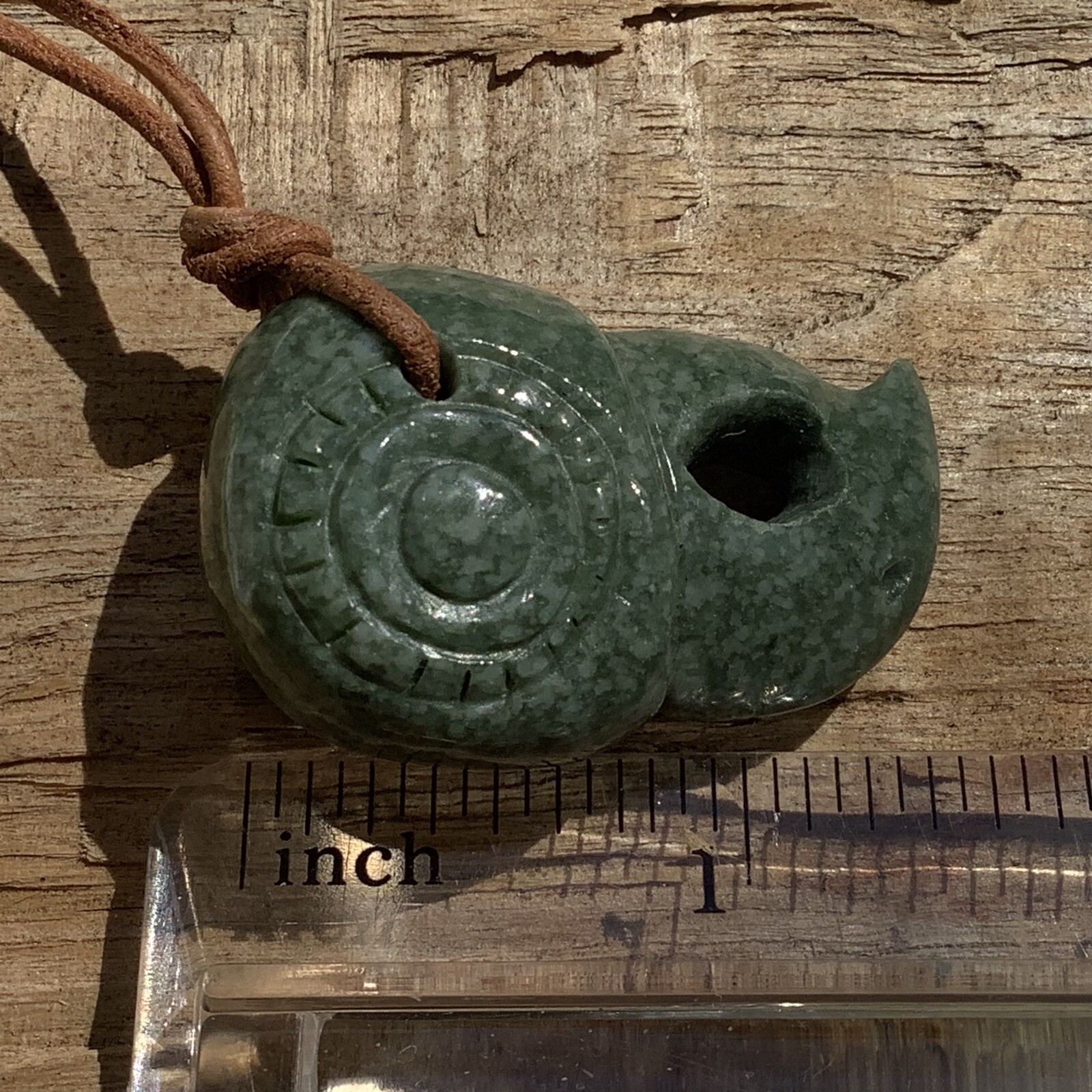 Guatemalan Jade Macaw Pendant Green Jadeite Jade Necklace Guatemala Bird #13