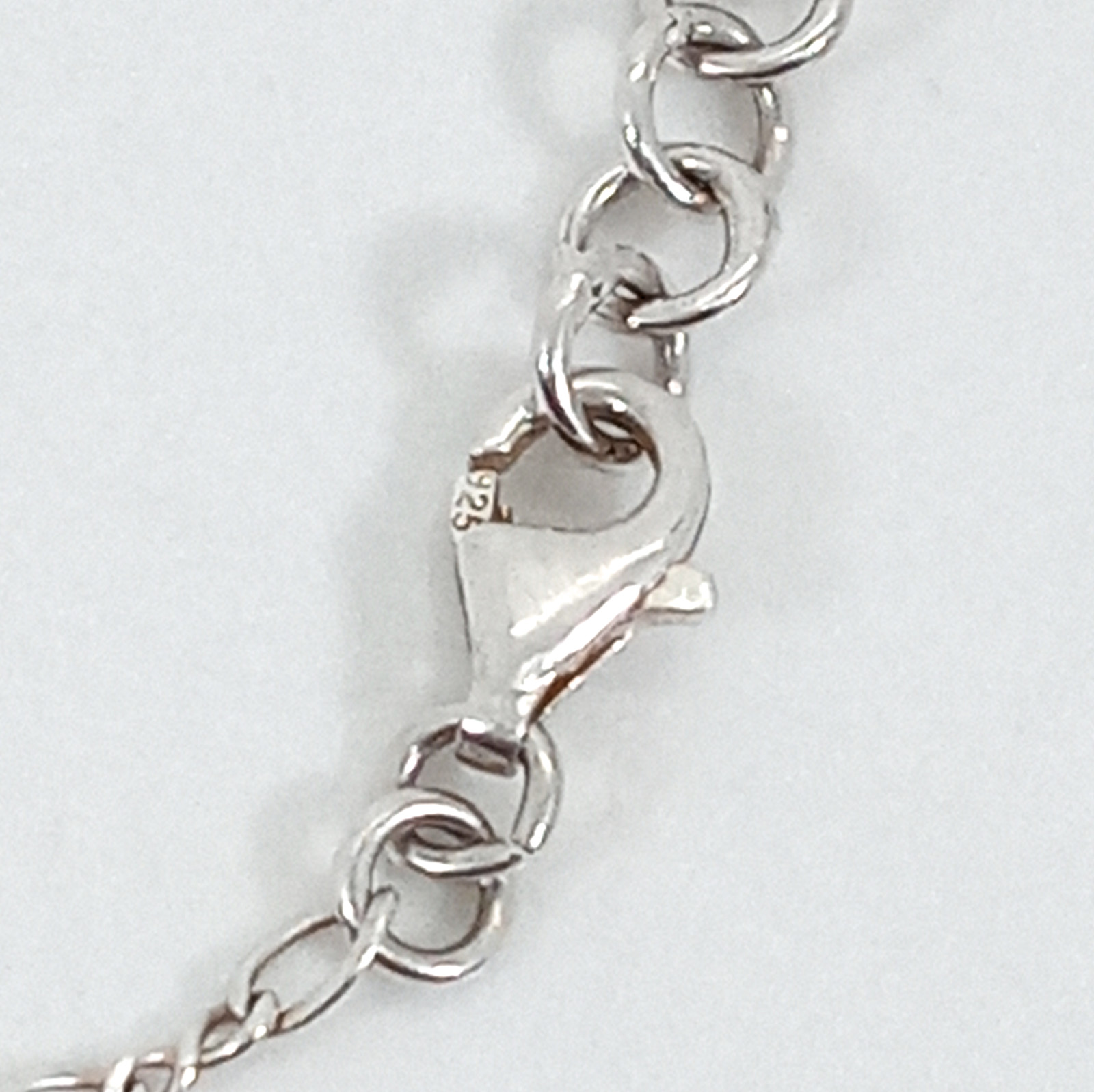 Vintage 925 Sterling Silver Natural Amethyst Double Dragonfly Necklace