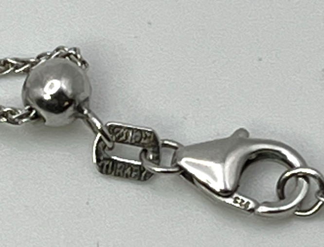 PETITE ADJUSTABLE LARIAT NECKLACE 925 Solid Sterling Silver 16 18 20 22 ” TURKEY