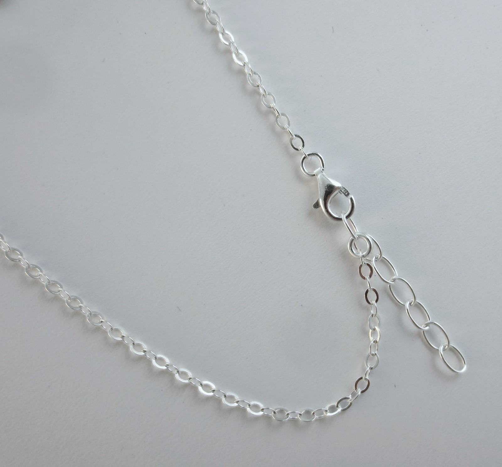Sterling Silver 1.3mm D/C Rolo Chain. 14,16,18,20,22,24,26,28,30,32,34,36 inches