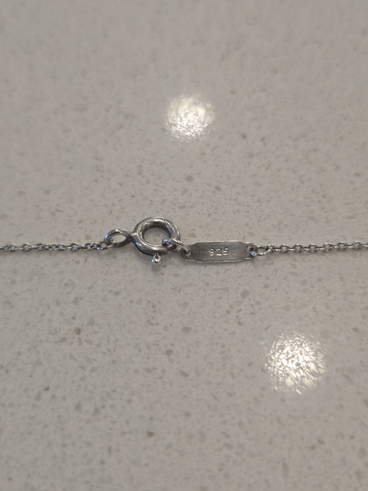 Tiffany & Co Chain Necklace 36 inch Classic Style in Sterling Silver Small Links