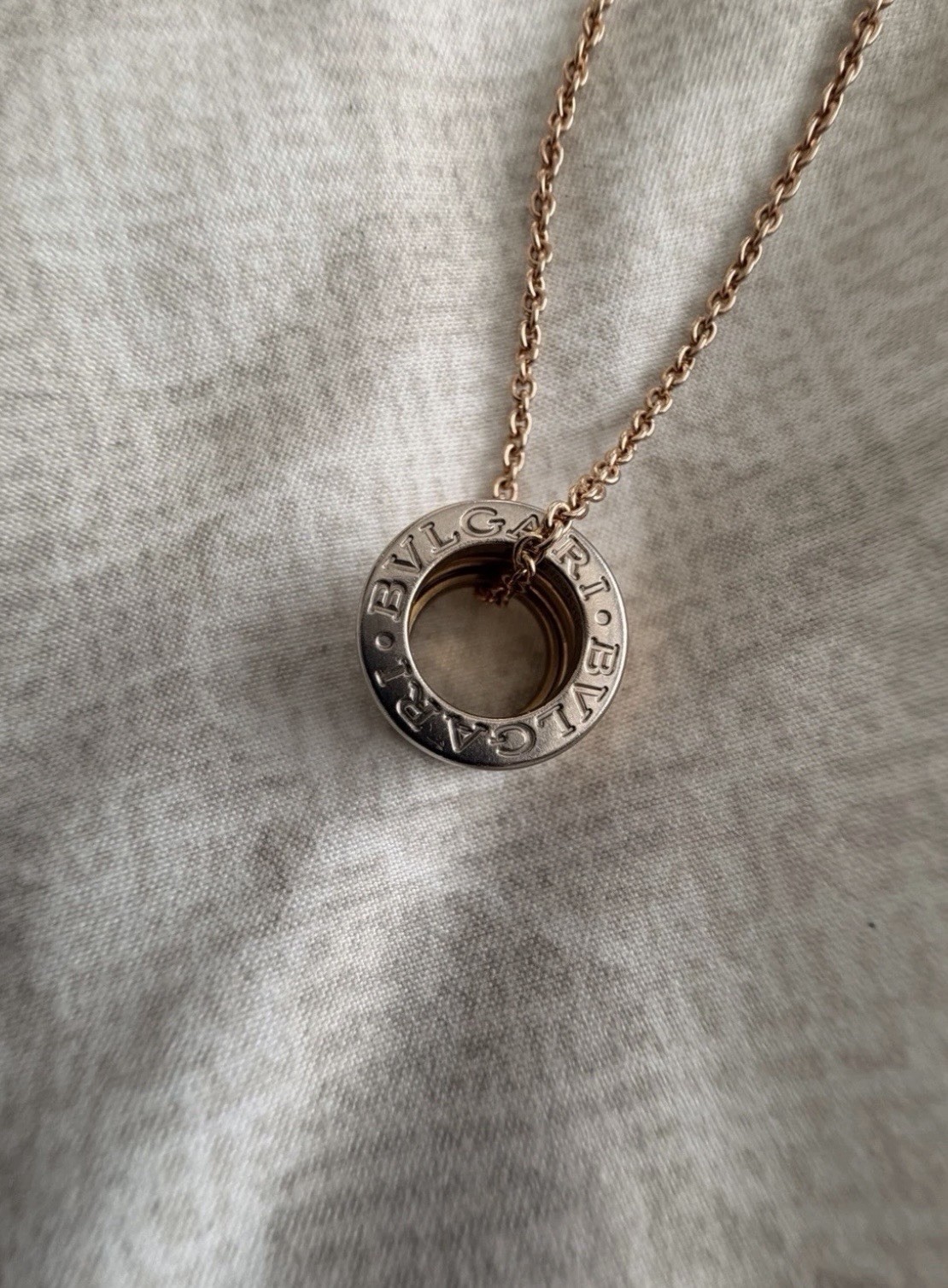 Bvlgari B.zero Tricolor Perfect Mistake Adjustable Necklace