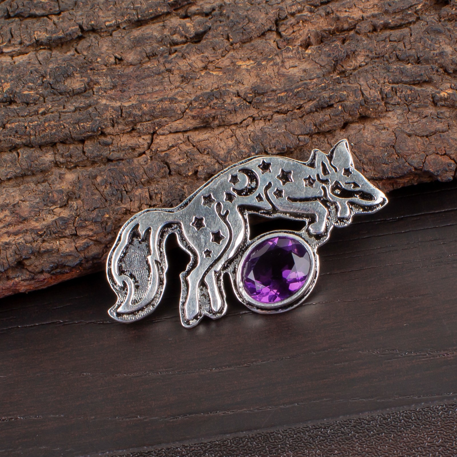 African Amethyst Gemstone Handmade 925 Sterling Silver Jewelry Pendant Gift For