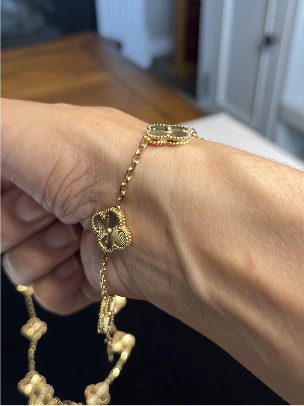 ✨💯Luxury Designer Inspired 18K Gold Necklace