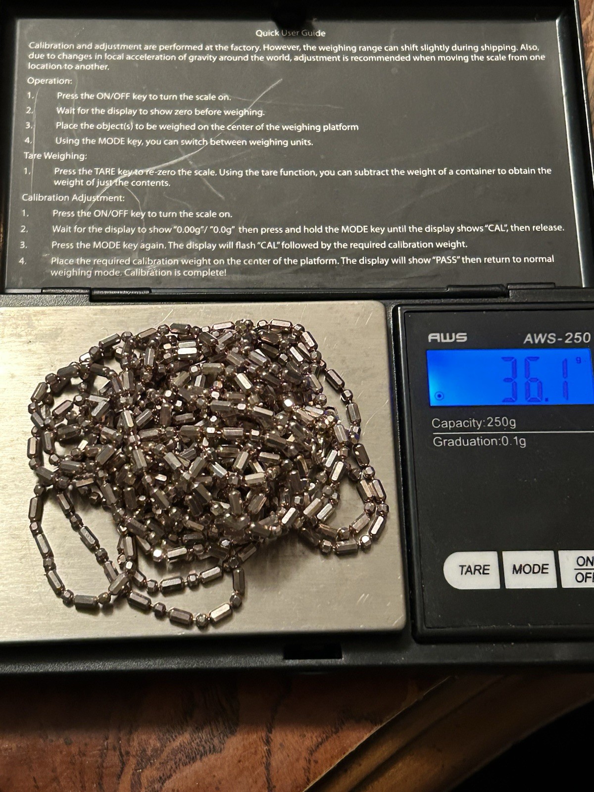 Vintage MILOR Italy 925 Sterling Silver 100” Long Chain Necklace 36g 8.3 Ft