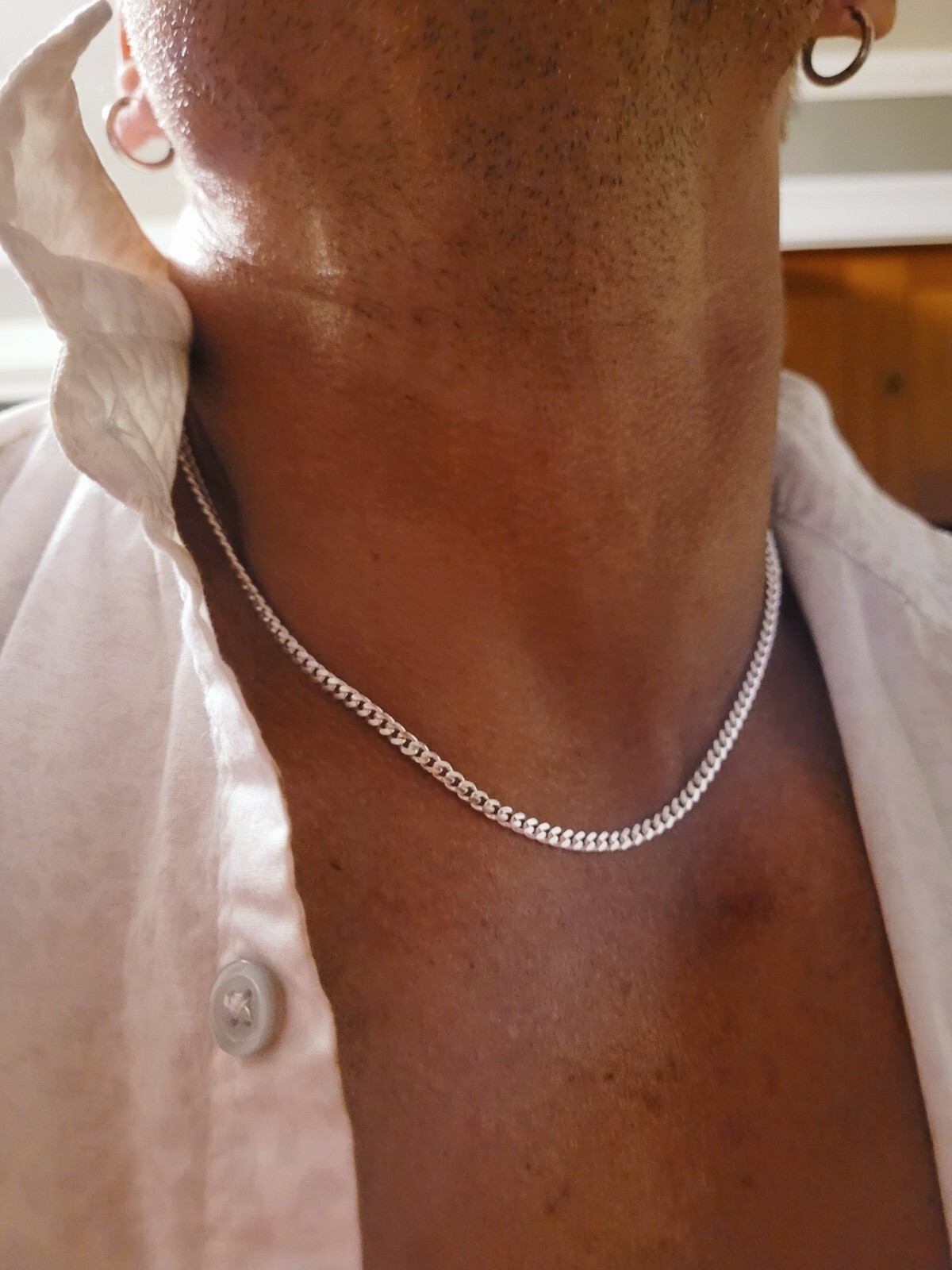 3.5MM Solid 925 Sterling Silver Men’s Italian MIAMI CUBAN Chain, Made in Italy