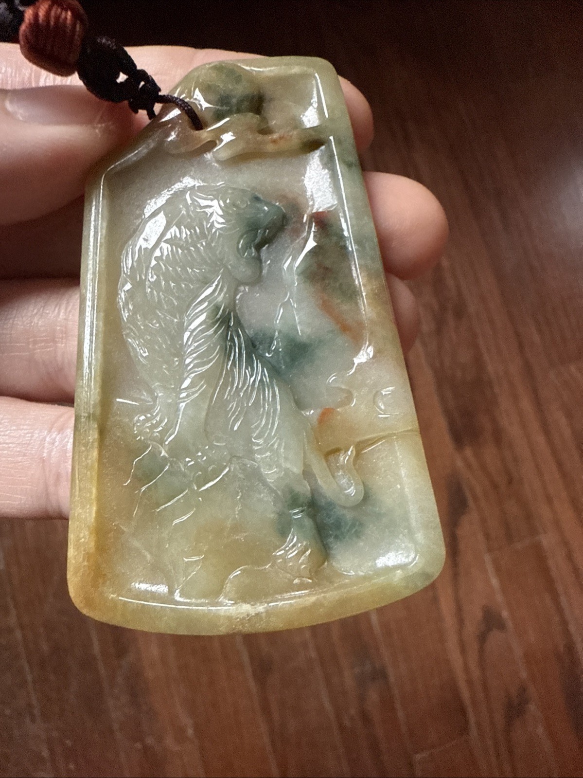 純天然翡翠A貨 untreated Myanmar Grade A Jadeite Jade 老坑冰三彩 上山虎 Tiger