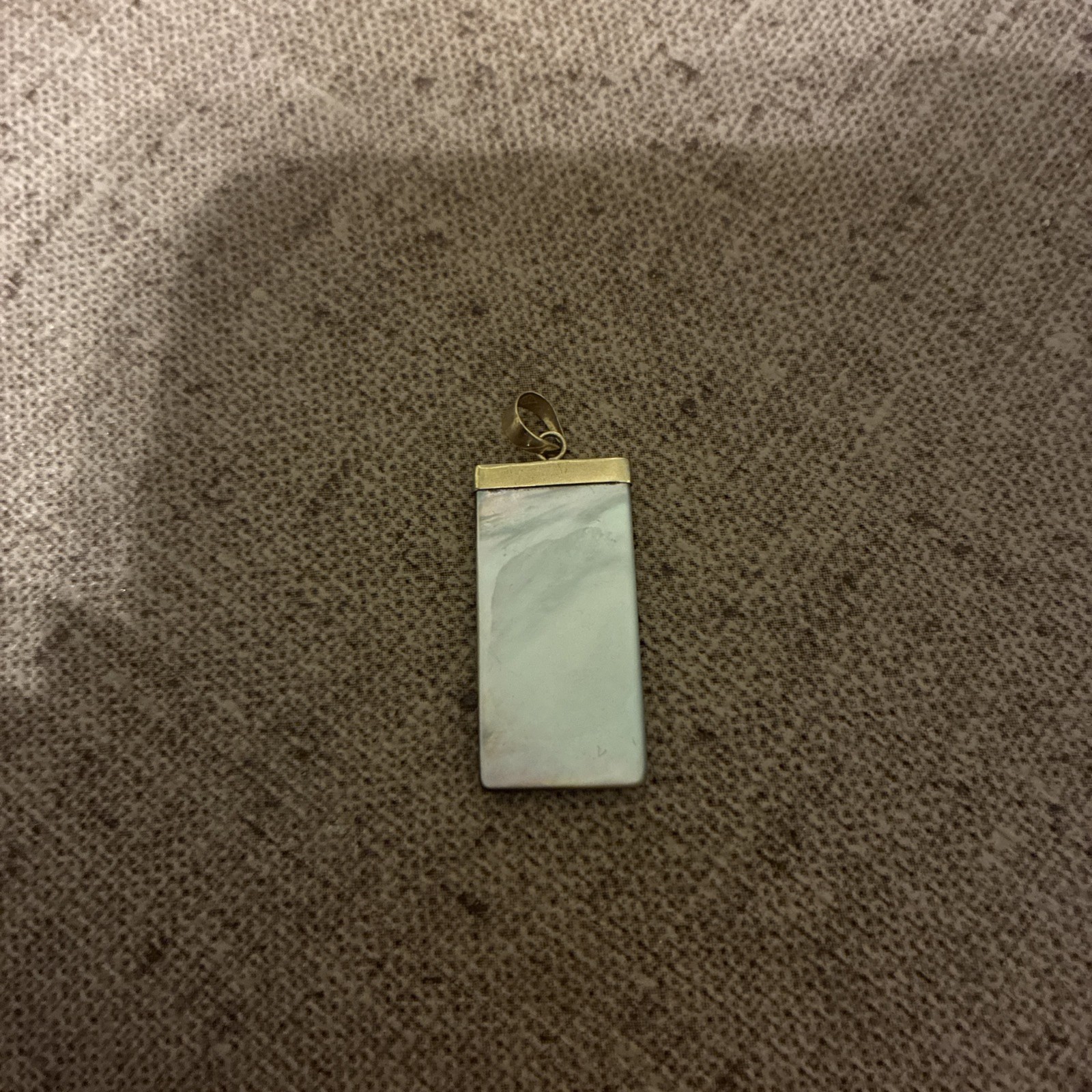Solid 10K Yellow Gold Chinese Happiness” Pendant